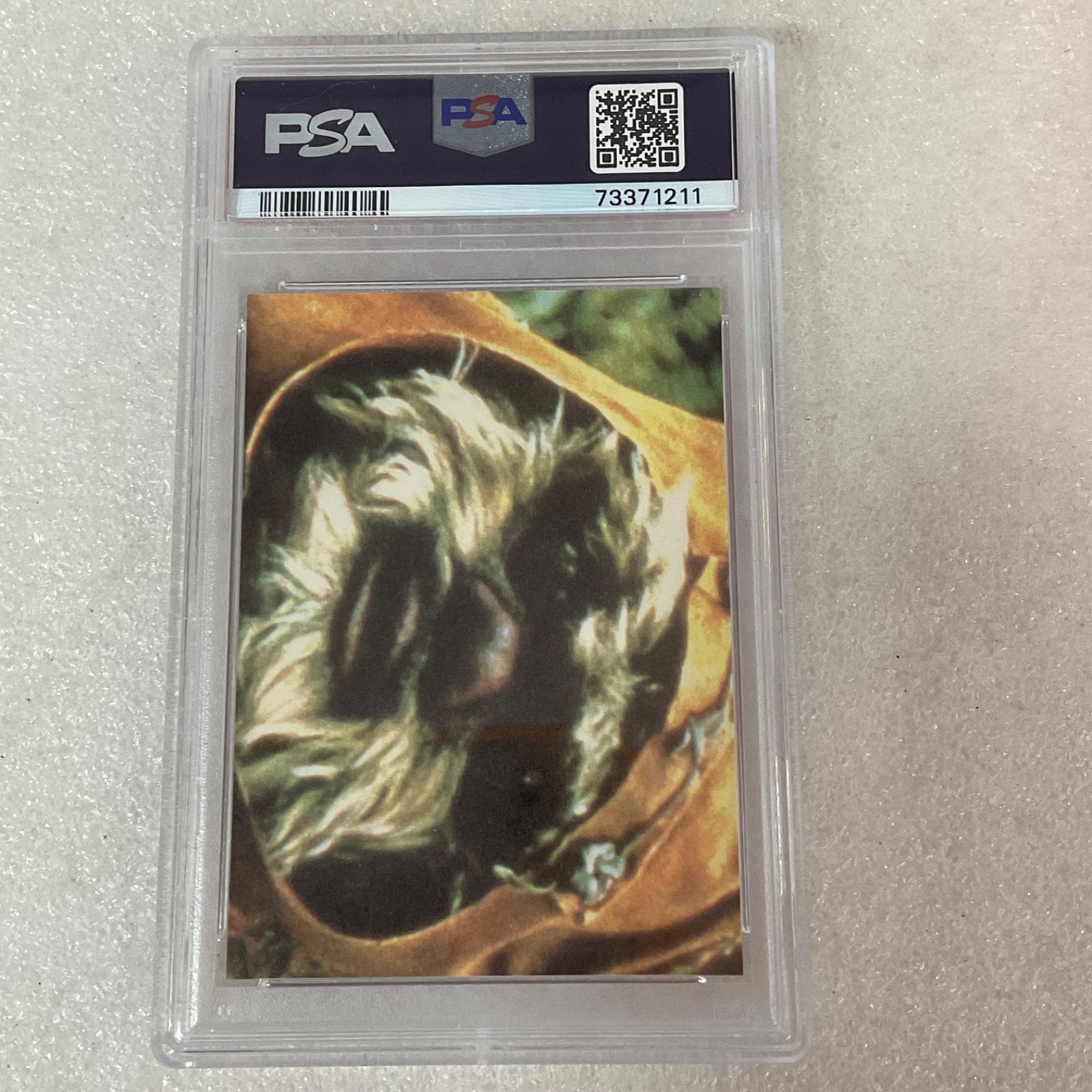 Star Wars 1983 Return Jedi R2-D2 Red Boarder Sticker Card #18 PSA8 CERT#73371211 - Image 4