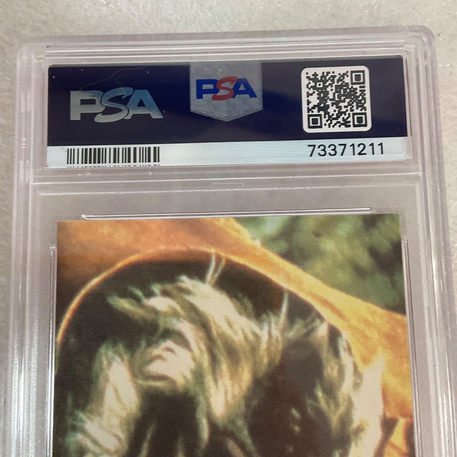 Star Wars 1983 Return Jedi R2-D2 Red Boarder Sticker Card #18 PSA8 CERT#73371211 - Image 5