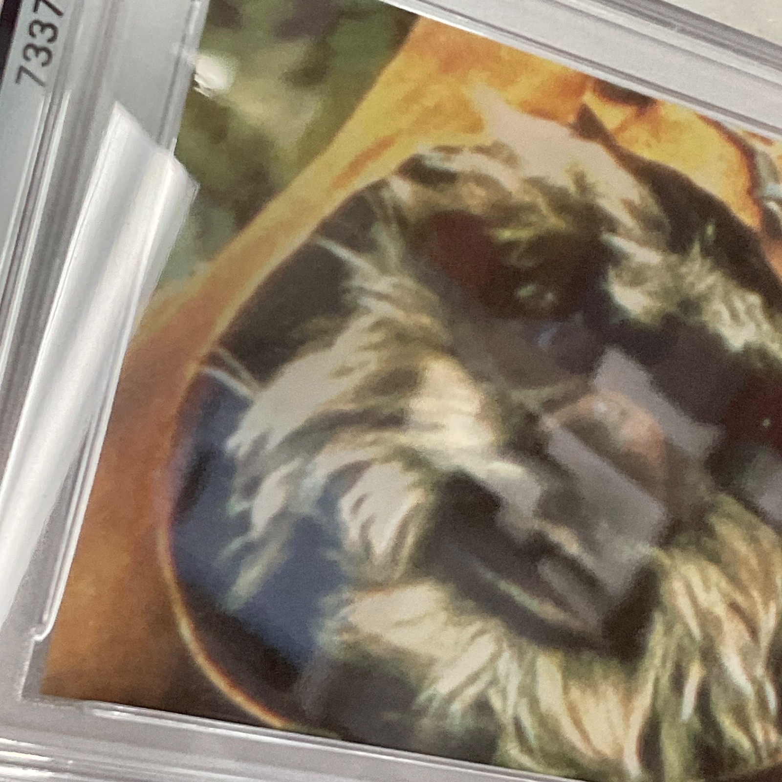 Star Wars 1983 Return Jedi R2-D2 Red Boarder Sticker Card #18 PSA8 CERT#73371211 - Image 17