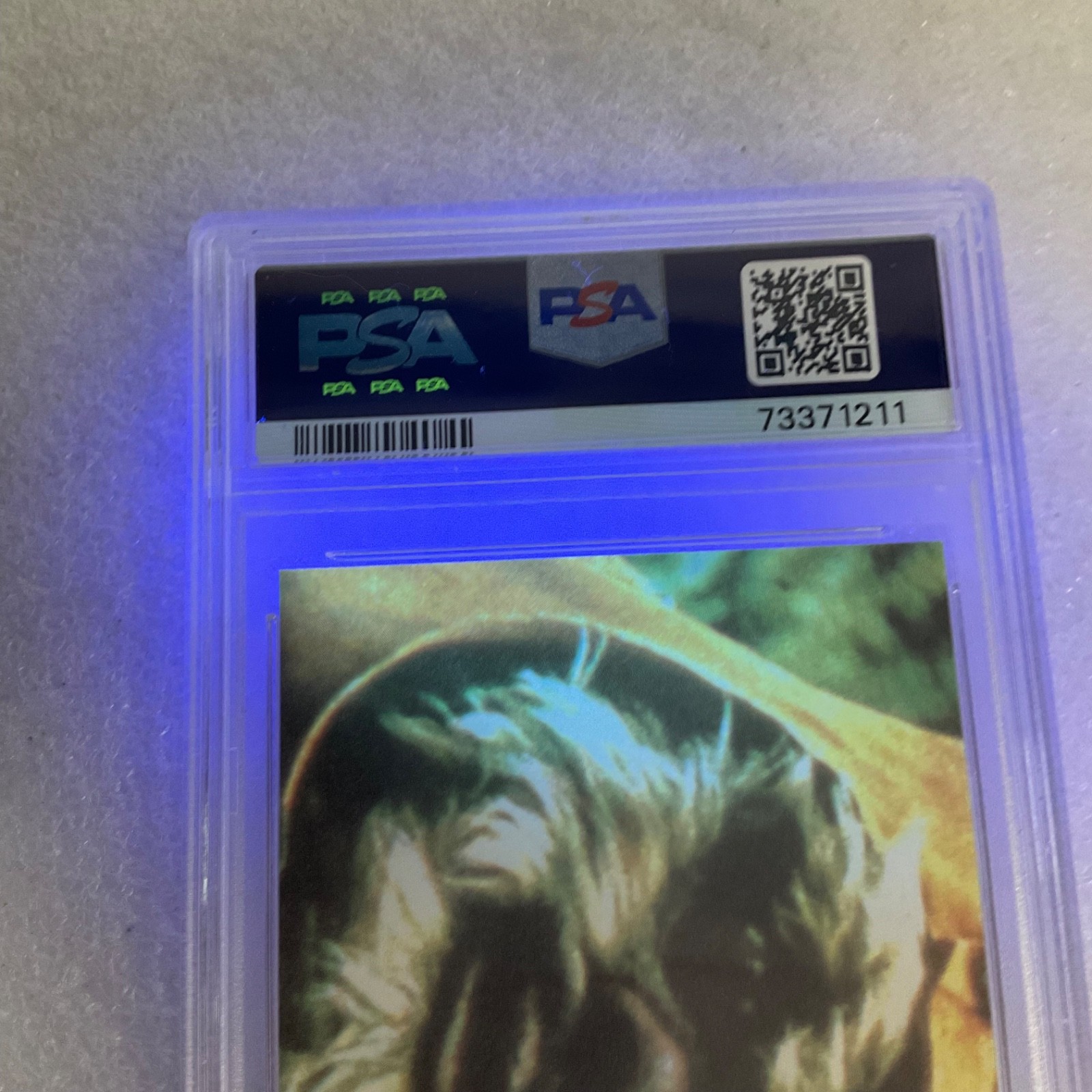 Star Wars 1983 Return Jedi R2-D2 Red Boarder Sticker Card #18 PSA8 CERT#73371211 - Image 20