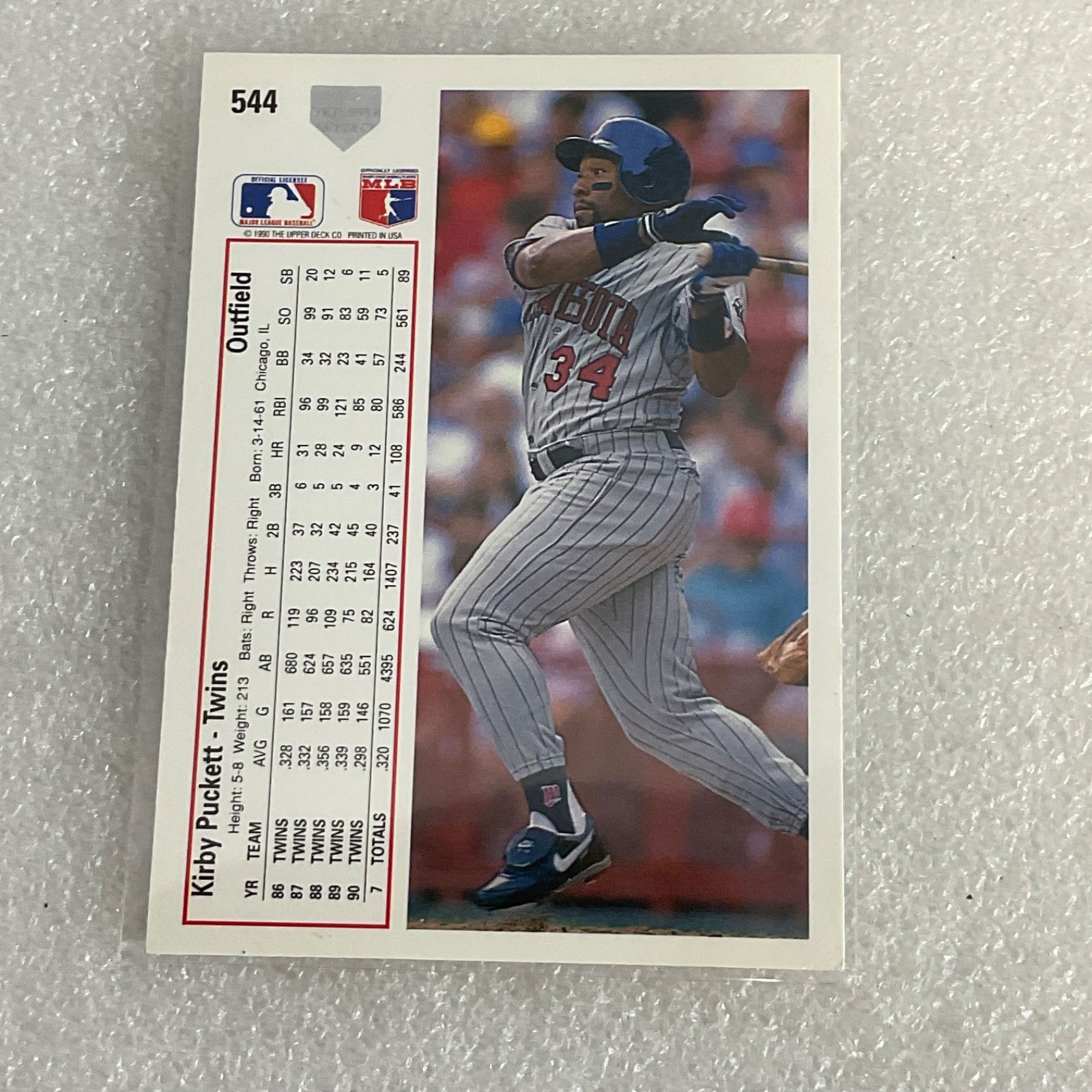 1991 Upper Deck Baseball 10 Card Lot Kirby Puckett Deion Sanders - Image 12