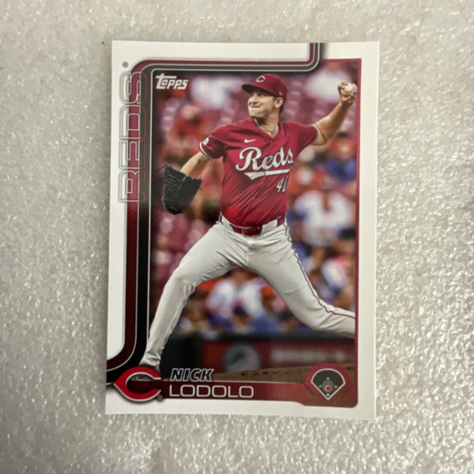 2025 Topps Series 1 Baseball 10 Card Lot deGrom Olson Turang Stott - Image 3