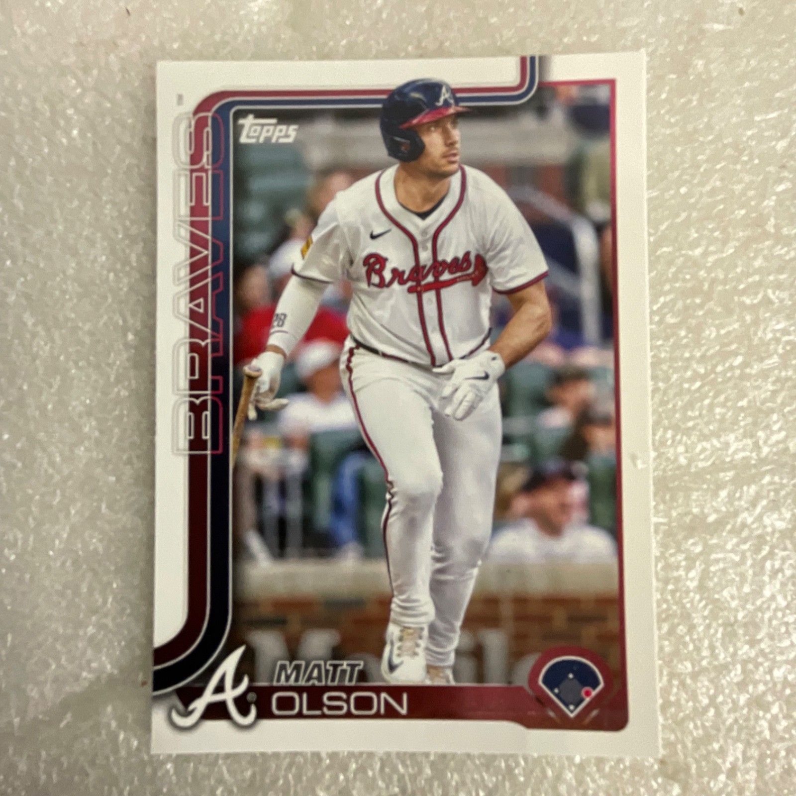 2025 Topps Series 1 Baseball 10 Card Lot deGrom Olson Turang Stott - Image 6