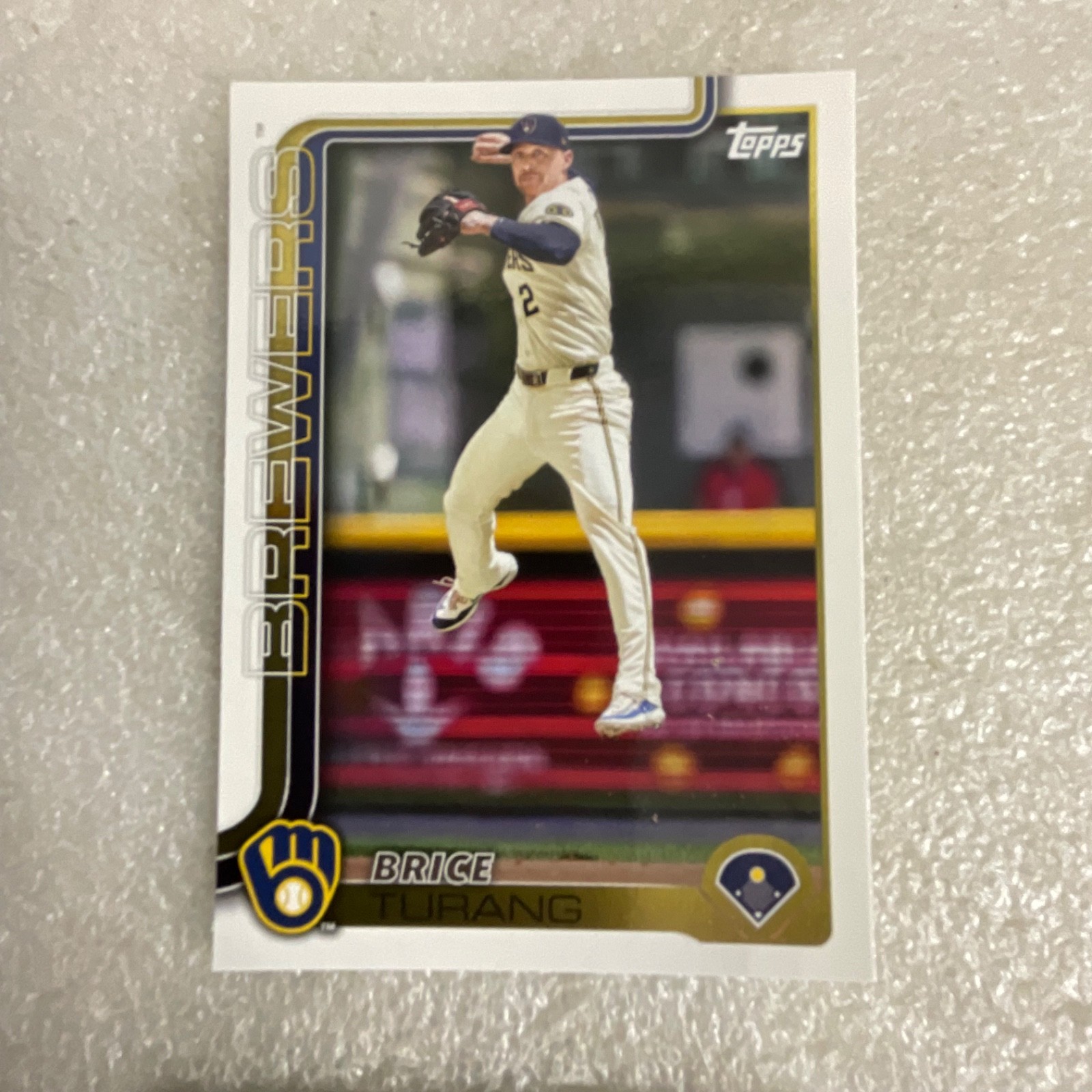 2025 Topps Series 1 Baseball 10 Card Lot deGrom Olson Turang Stott - Image 7