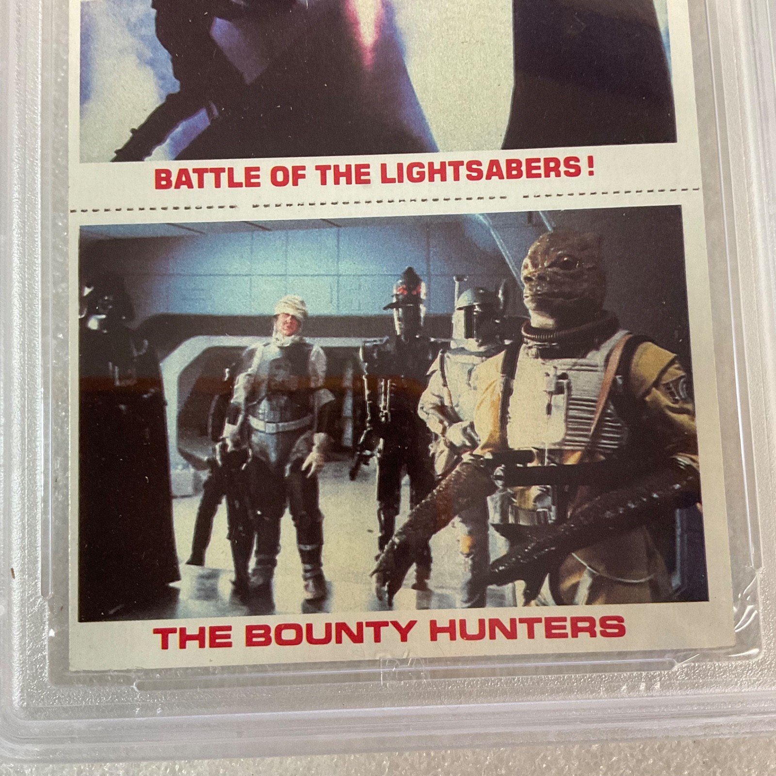 1980 Star Wars Burger King Snow Battle Bounty 3-Panel PSA 7 CERT#149549757 - Image 6