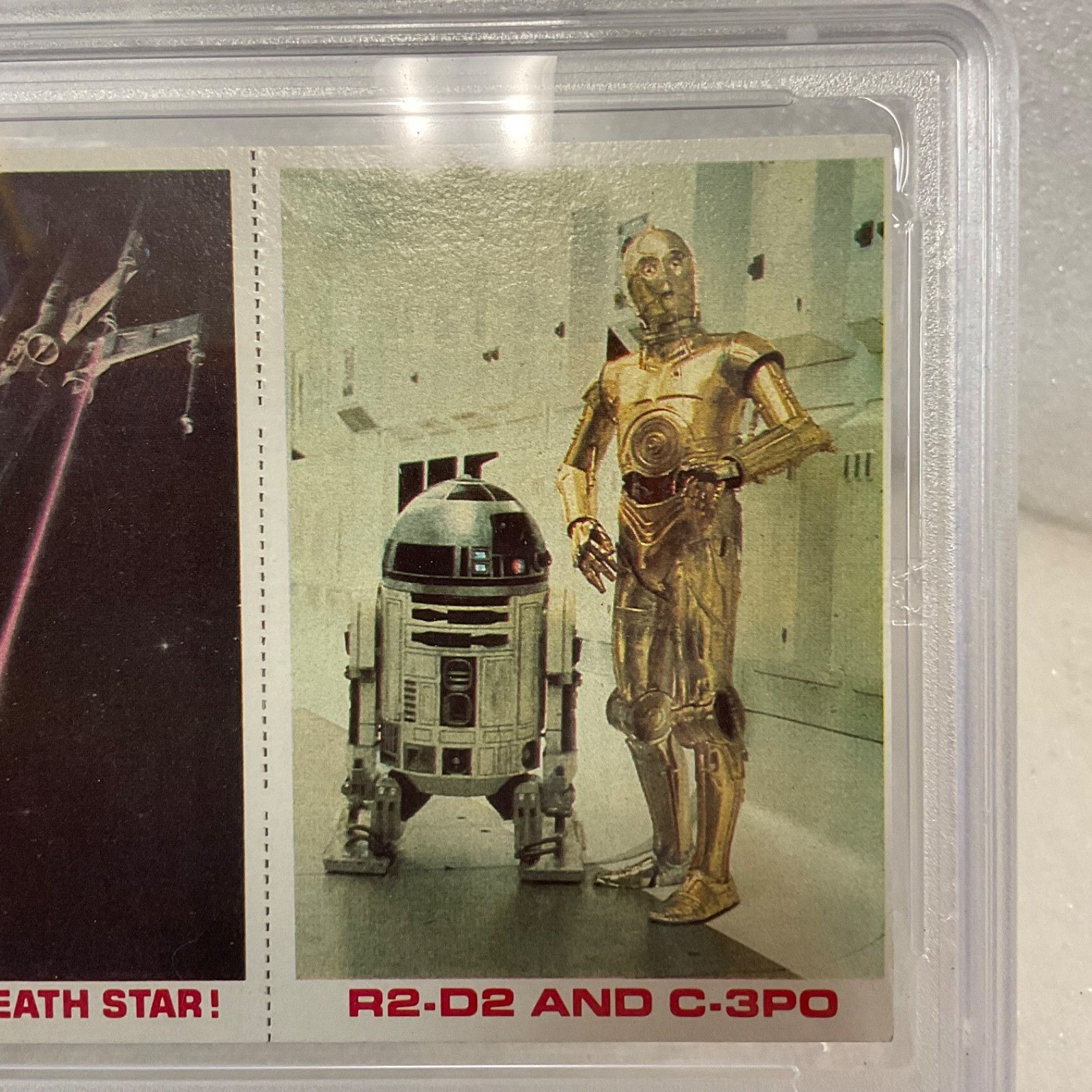 1980 Star Wars Burger King Space Raid R2-D2 3-Panel PSA 5 CERT#149549752 - Image 6