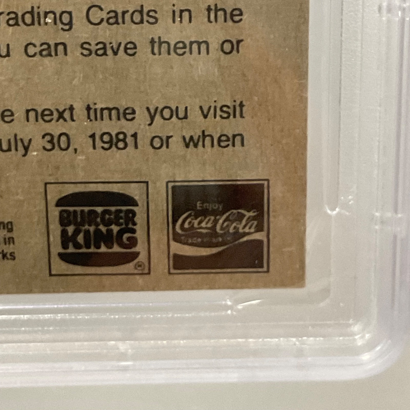 1980 Star Wars Burger King Space Raid R2-D2 3-Panel PSA 5 CERT#149549752 - Image 15
