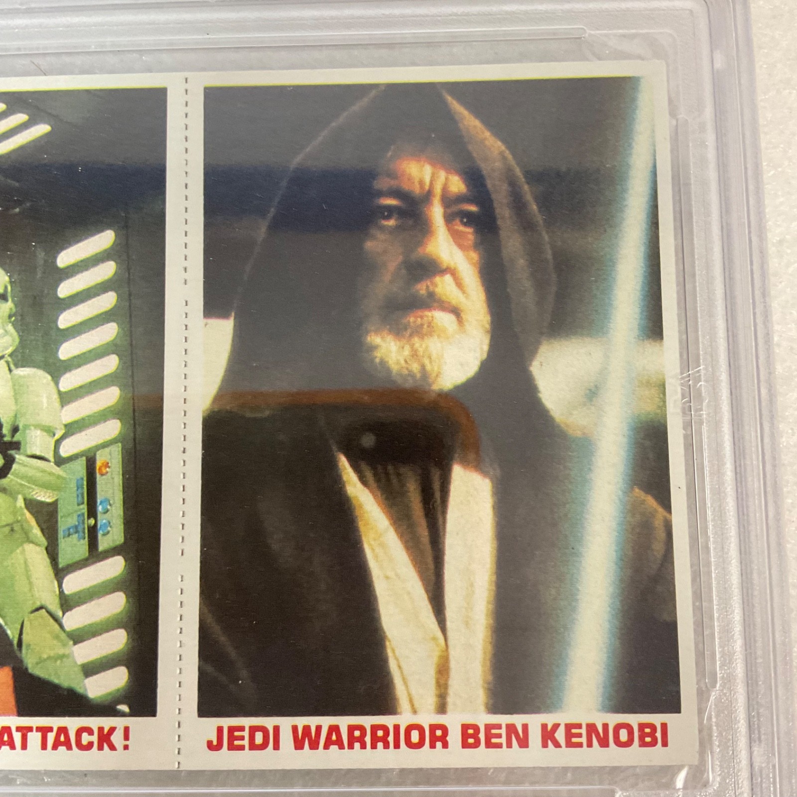 1980 Star Wars Burger King 3-Panel Sandpeople Stormtrooper PSA 7 CERT#149549754 - Image 6