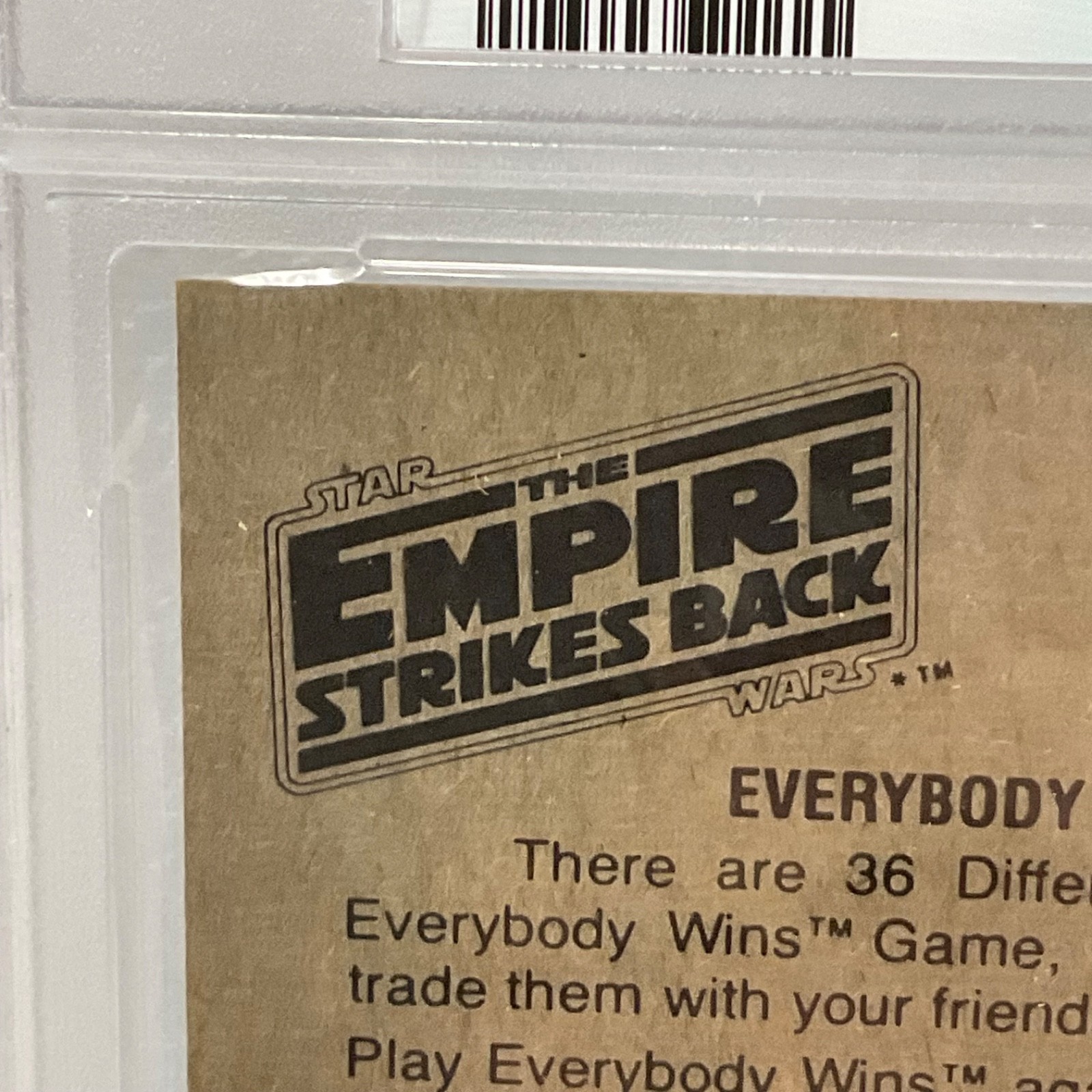 1980 Star Wars Burger King Yoda Luke 3-Panel PSA 6 CERT#149549753 - Image 19