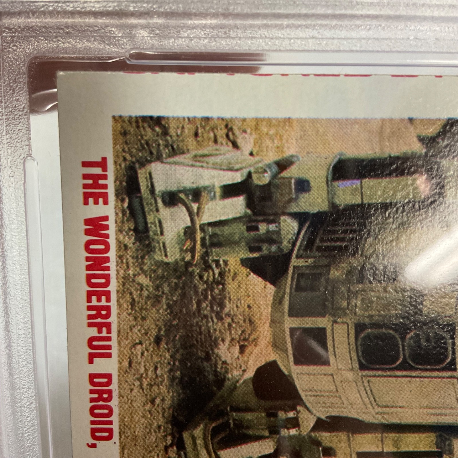 1980 Star Wars Burger King R2-D2 Han 3-Panel PSA Auth CERT#149549750 - Image 7