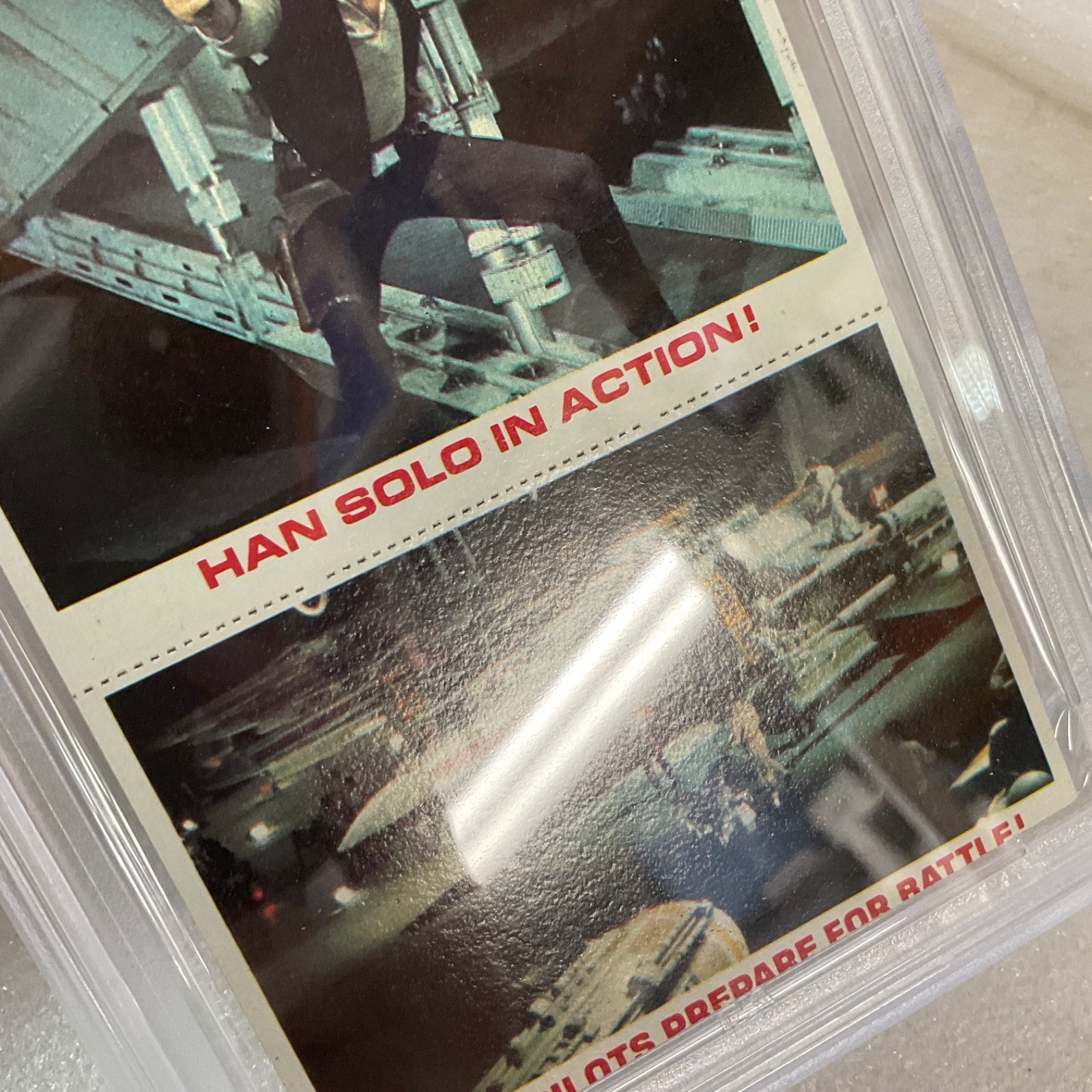 1980 Star Wars Burger King R2-D2 Han 3-Panel PSA Auth CERT#149549750 - Image 11