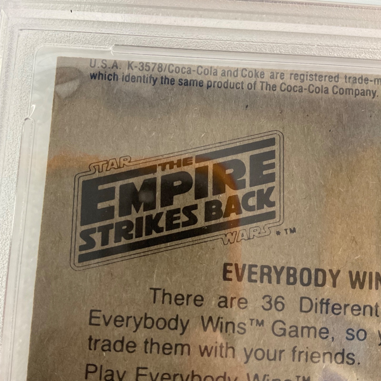 1980 Star Wars Burger King Seduced Dashing Luke 3-Panel PSA Auth CERT#149549760 - Image 15