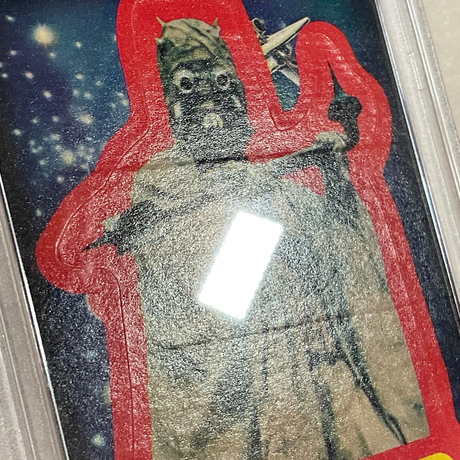 Star Wars 1977 The Tusken Raider Sticker Card #14 PSA 4 CERT#151033811 - Image 13