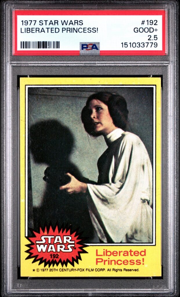 Star Wars 1977 Liberated Princess! #192 PSA 2.5 CERT#151033779 - Image 1