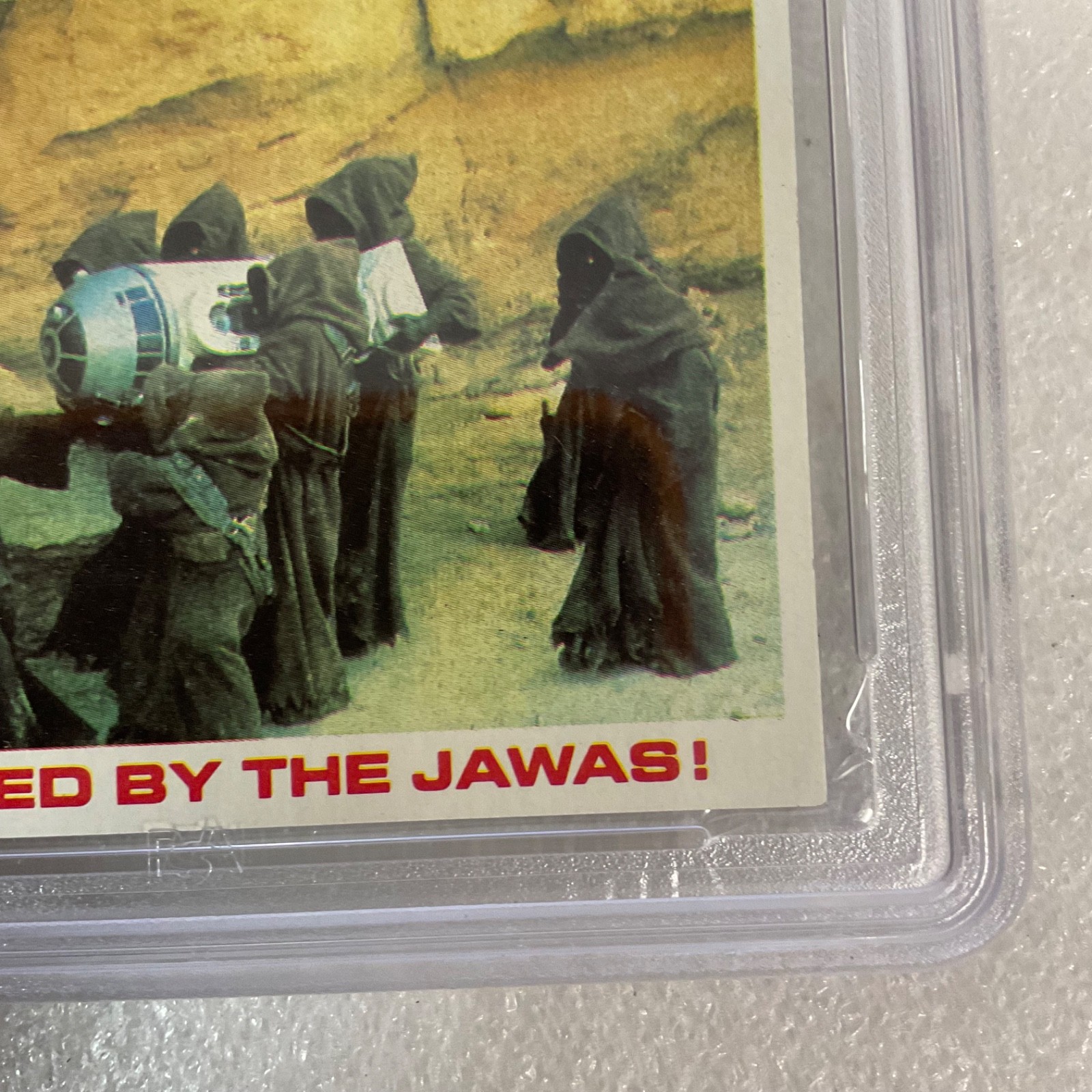 1980 Star Wars Burger King Luke Captured 3-Panel PSA 7 CERT#149549749 - Image 9