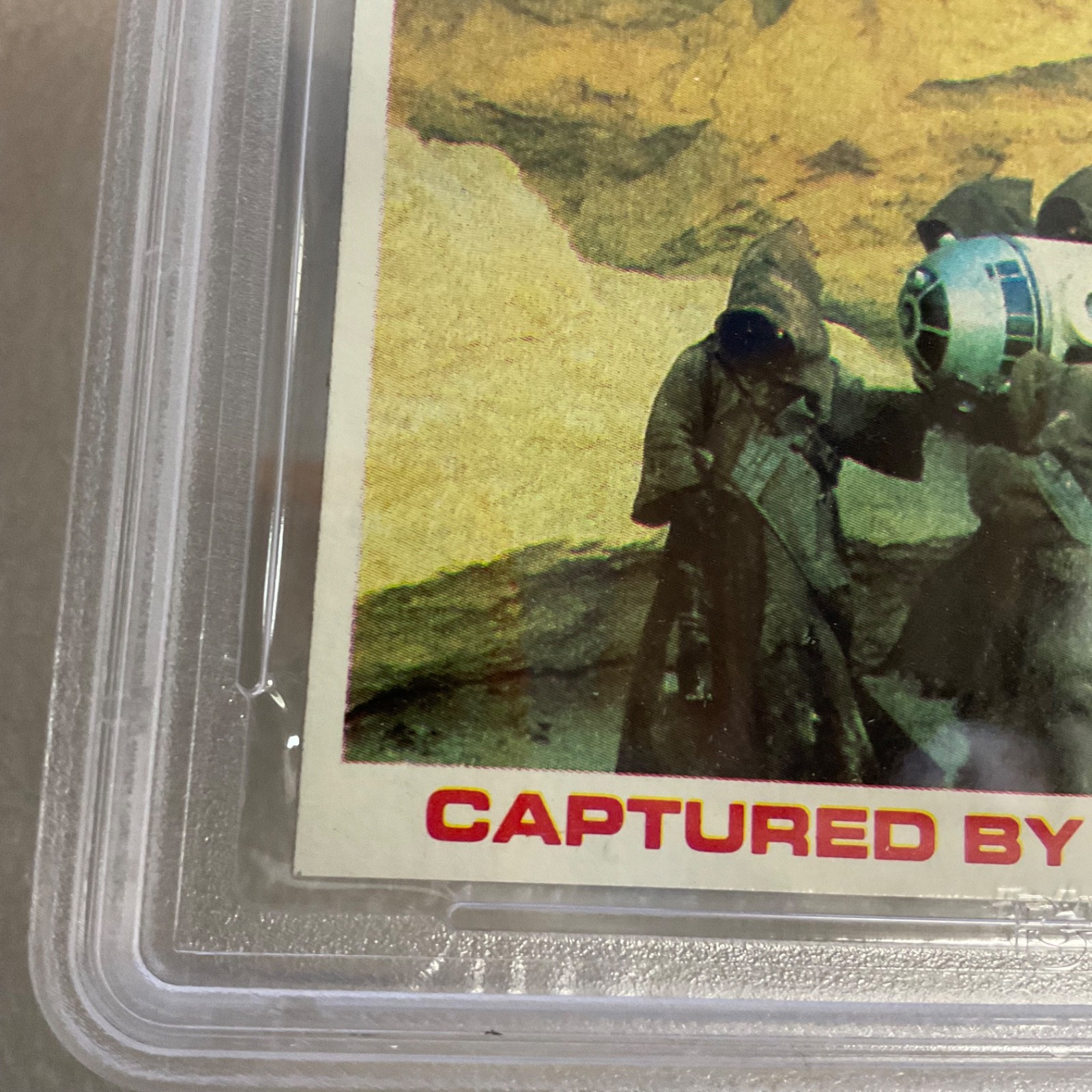 1980 Star Wars Burger King Luke Captured 3-Panel PSA 7 CERT#149549749 - Image 10