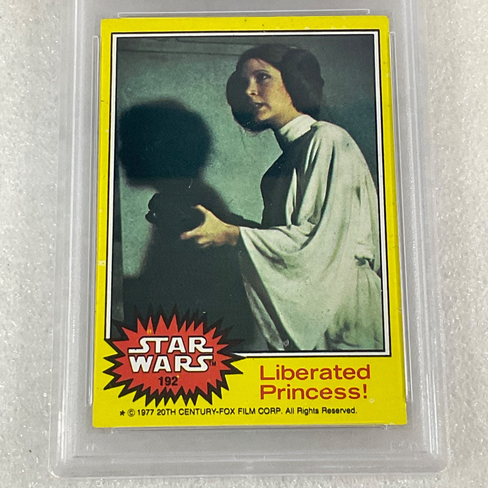 Star Wars 1977 Liberated Princess! #192 PSA 2.5 CERT#151033779 - Image 5