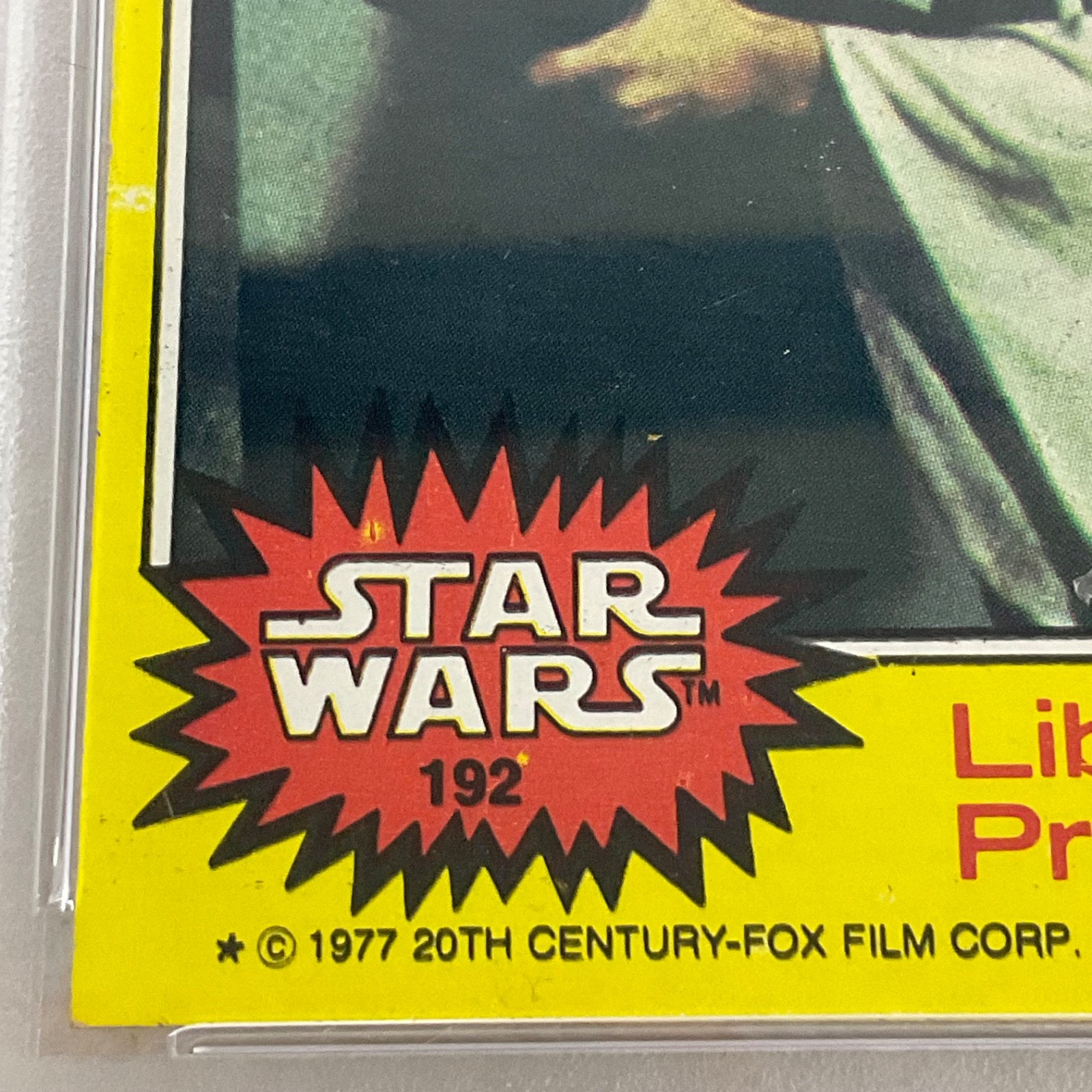Star Wars 1977 Liberated Princess! #192 PSA 2.5 CERT#151033779 - Image 10