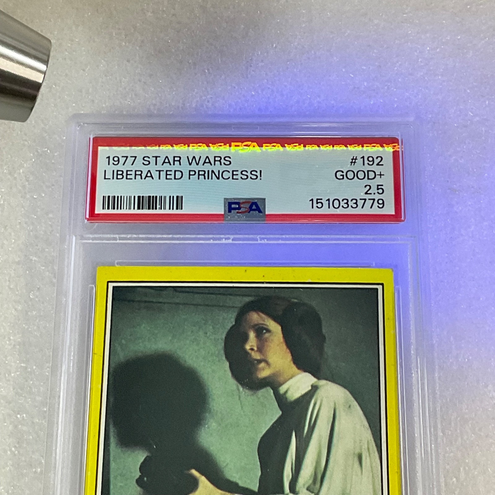 Star Wars 1977 Liberated Princess! #192 PSA 2.5 CERT#151033779 - Image 16