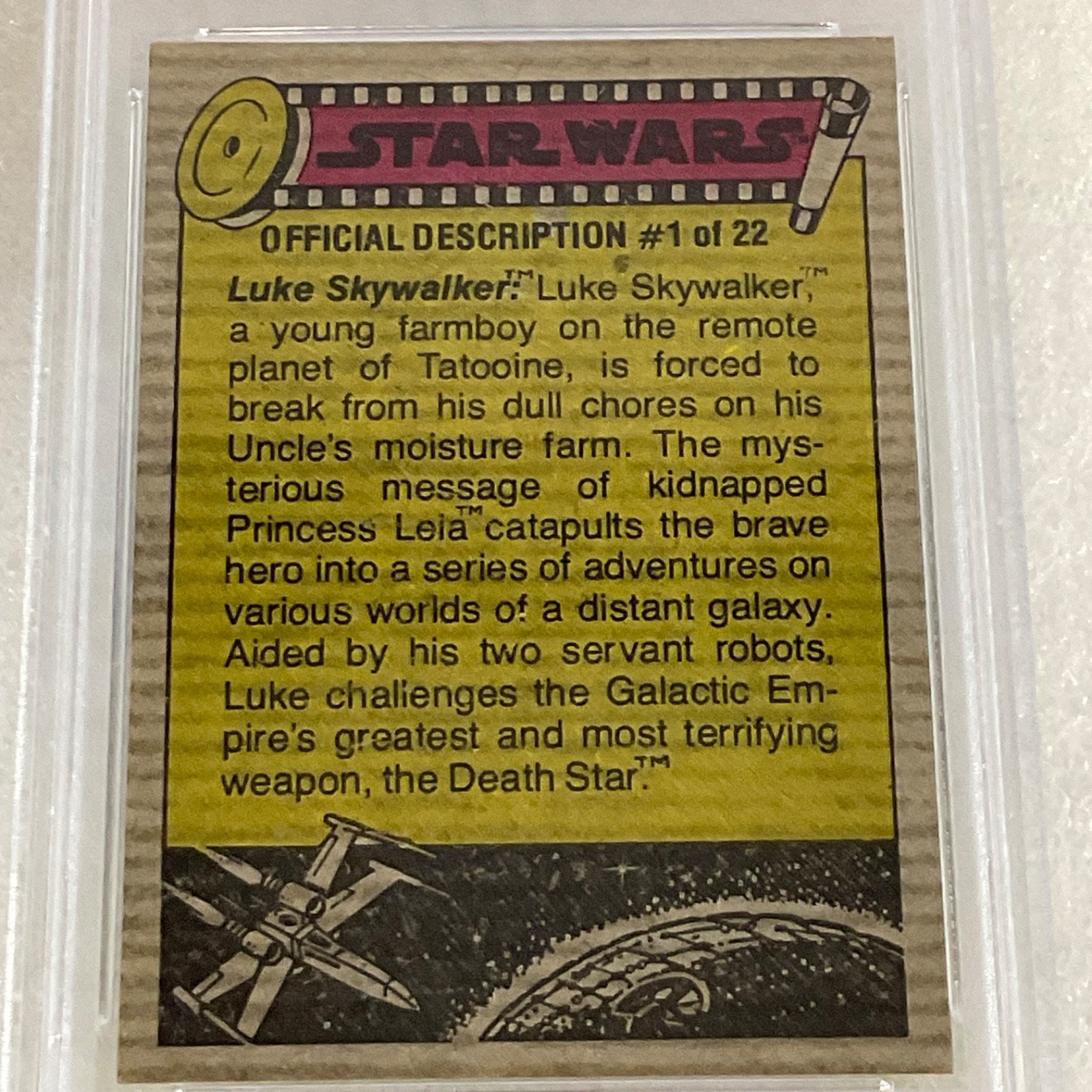 Star Wars 1977 Alec Guinness Ben Kenobi #195 PSA 2.5 CERT#151033780 - Image 13