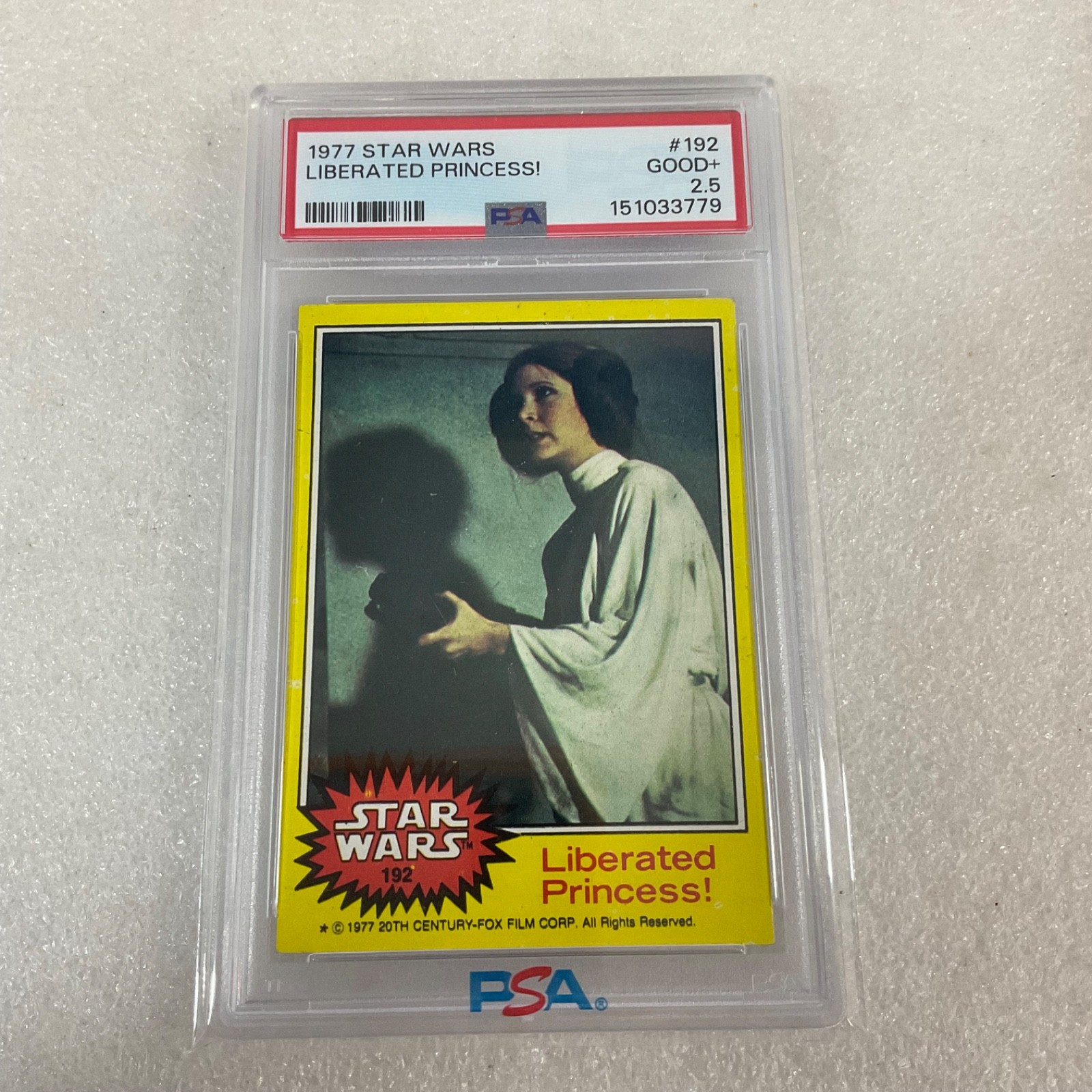 Star Wars 1977 Liberated Princess! #192 PSA 2.5 CERT#151033779 - Image 18
