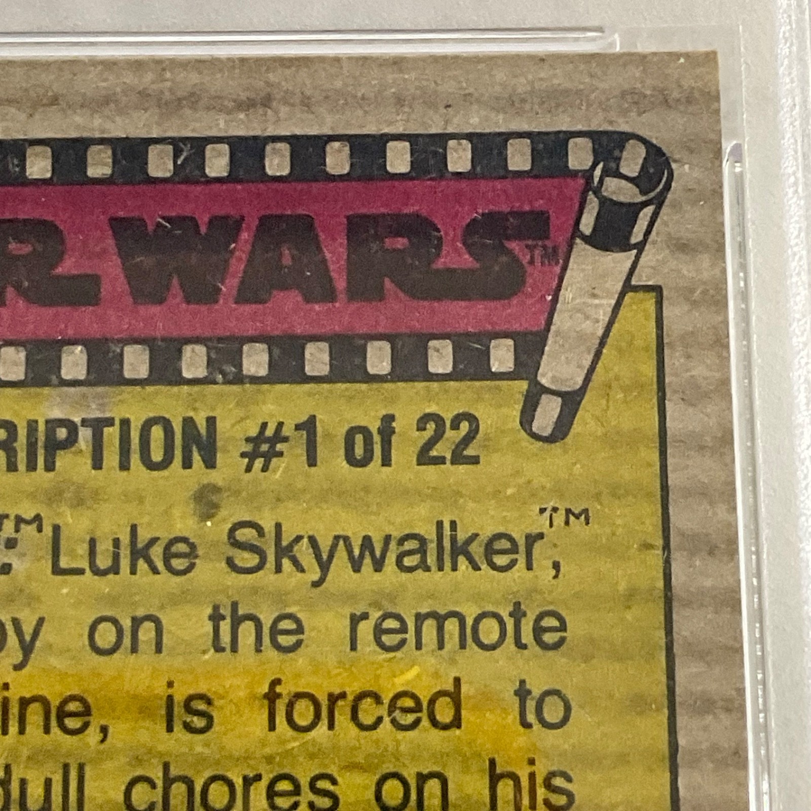 Star Wars 1977 Alec Guinness Ben Kenobi #195 PSA 2.5 CERT#151033780 - Image 15
