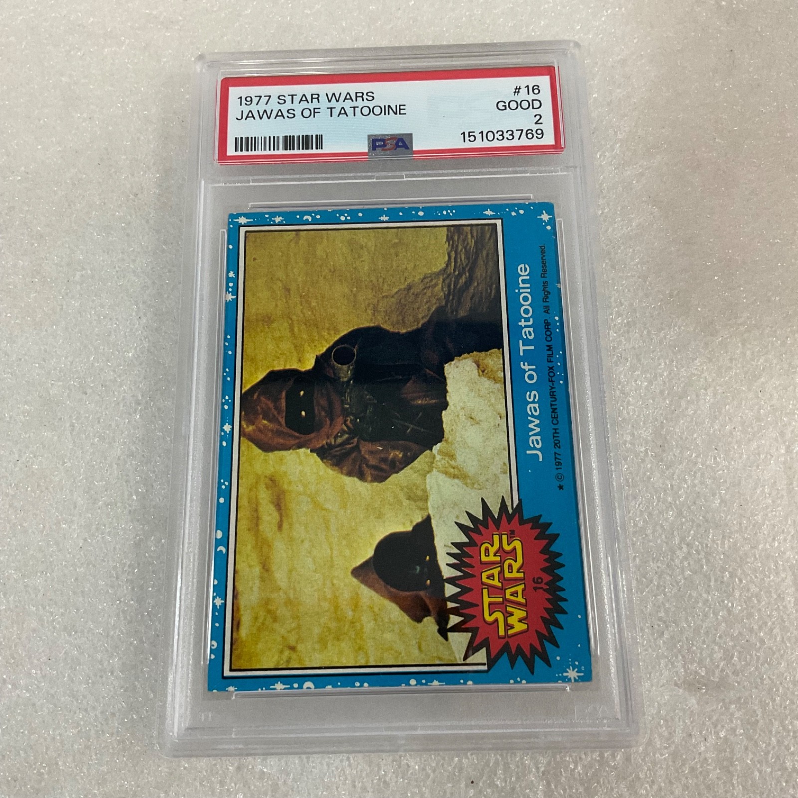 Star Wars 1977 Jawas of Tatooine #16 PSA 2 CERT#151033769 - Image 4