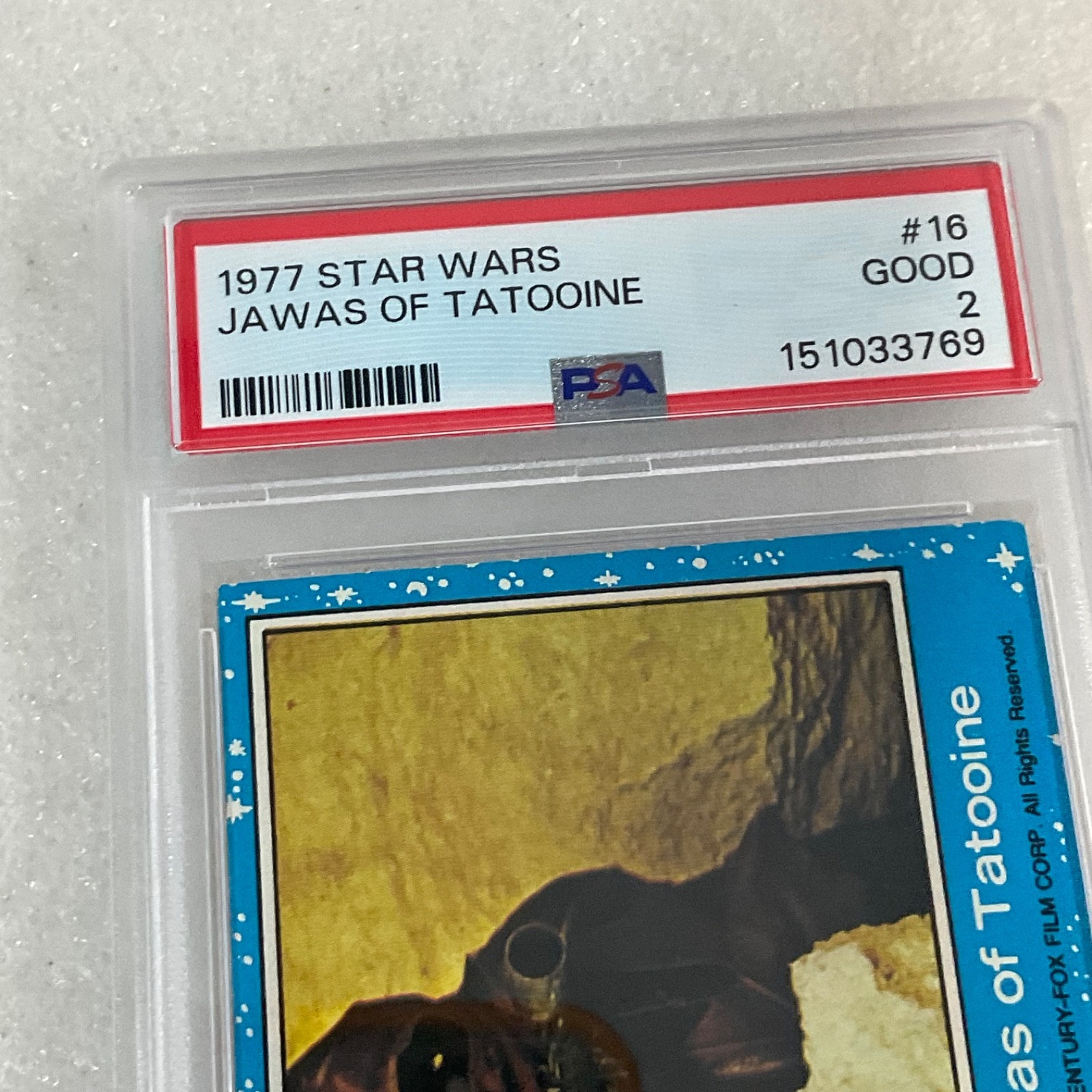 Star Wars 1977 Jawas of Tatooine #16 PSA 2 CERT#151033769 - Image 16