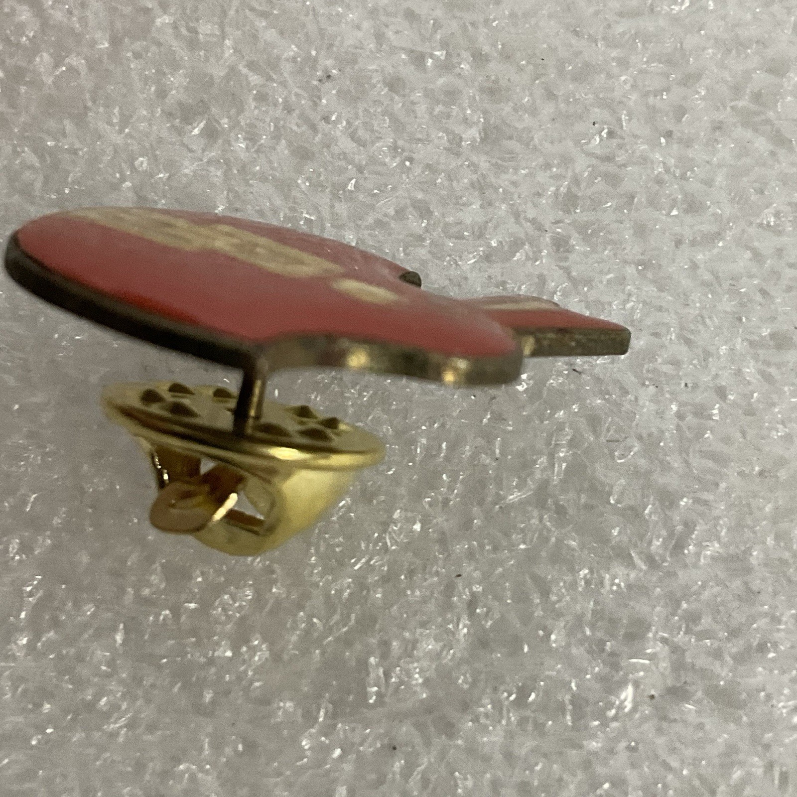 Oklahoma Sooners Football Helmet Pin Red Metal Enamel NCAA College OU VTG - Image 7