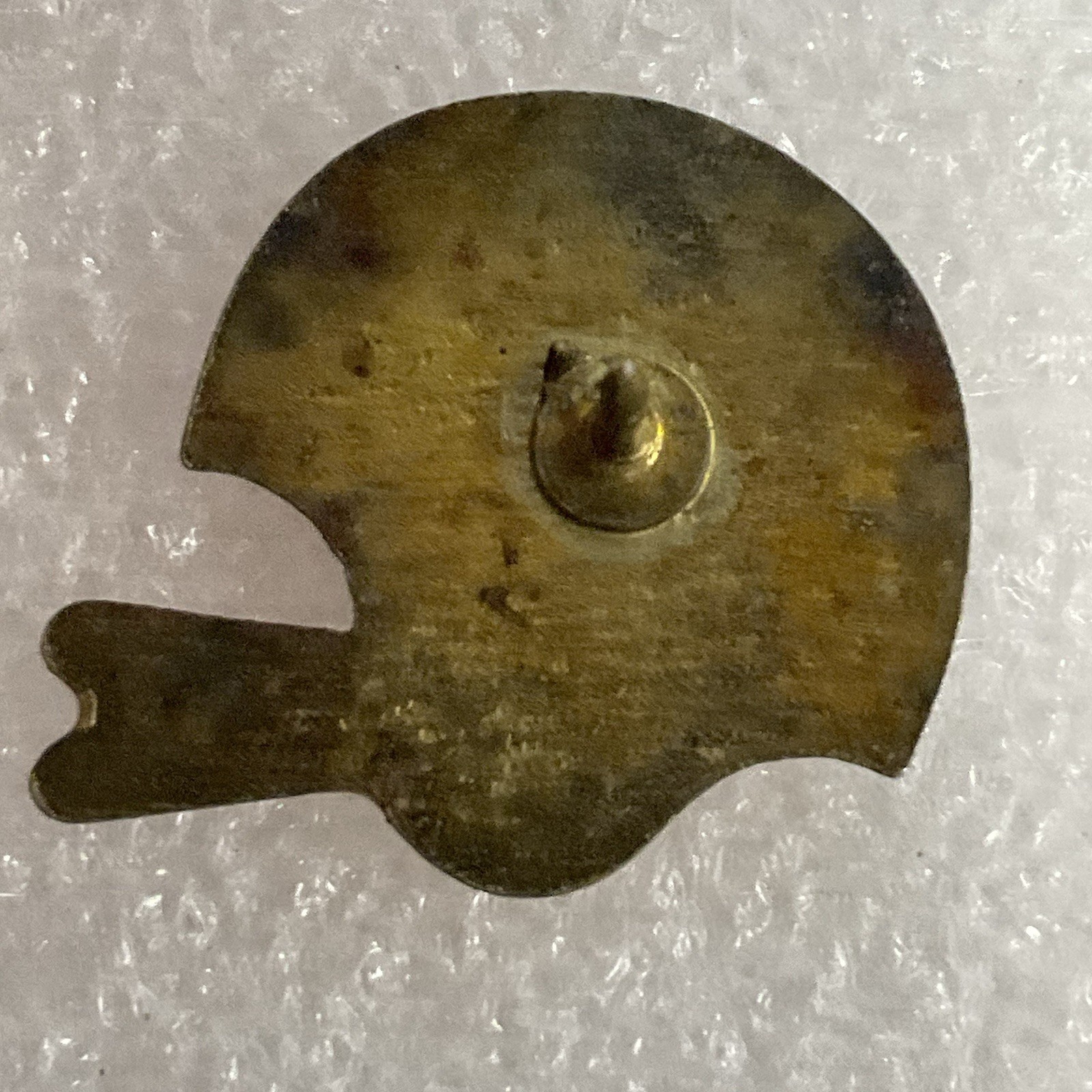 Vintage Oklahoma Sooners Football Helmet Pin Red Enamel NCAA Collectible OU - Image 2