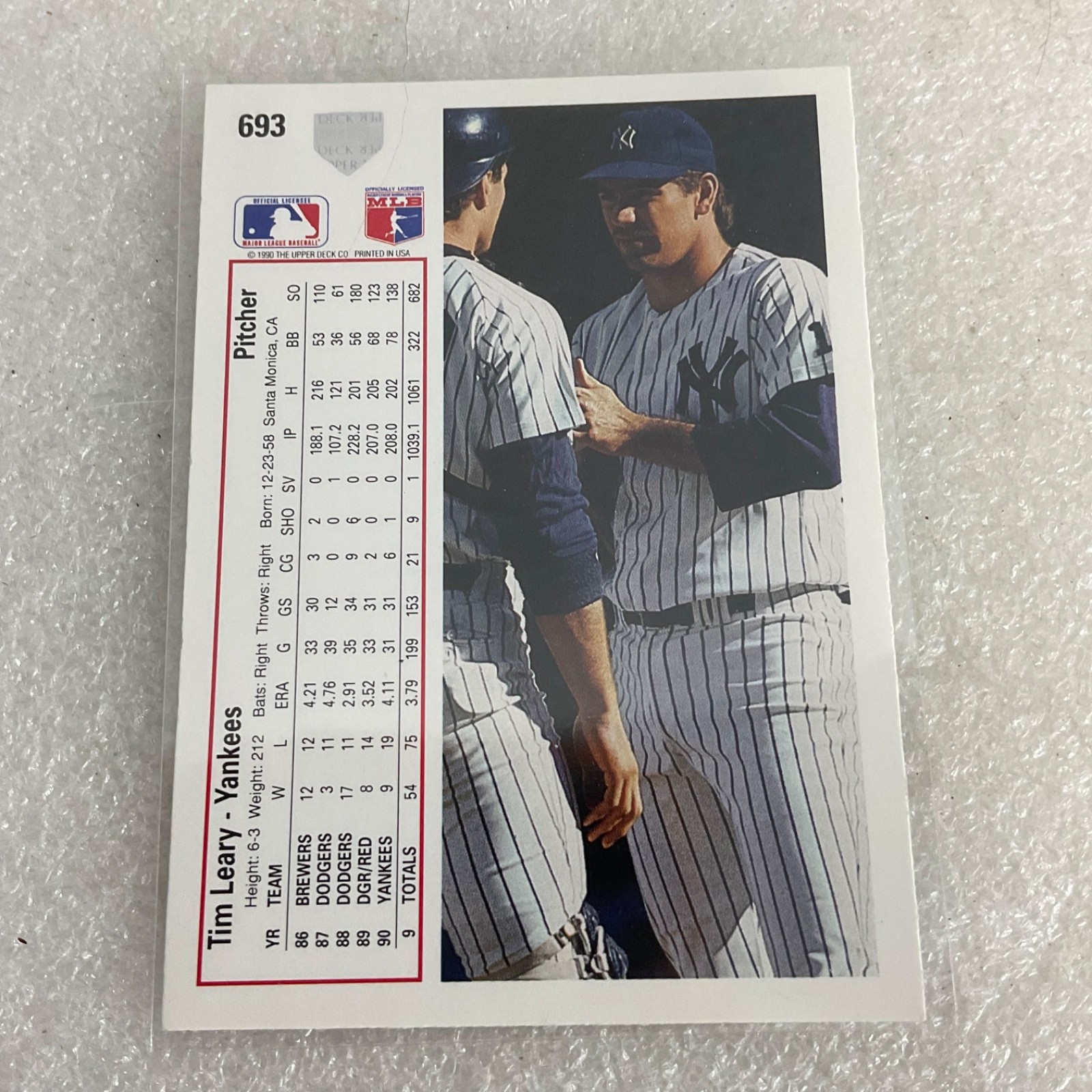 1991 Upper Deck Baseball 10 Card Lot Jamie Moyer Shawon Dunston Yankees - Image 14