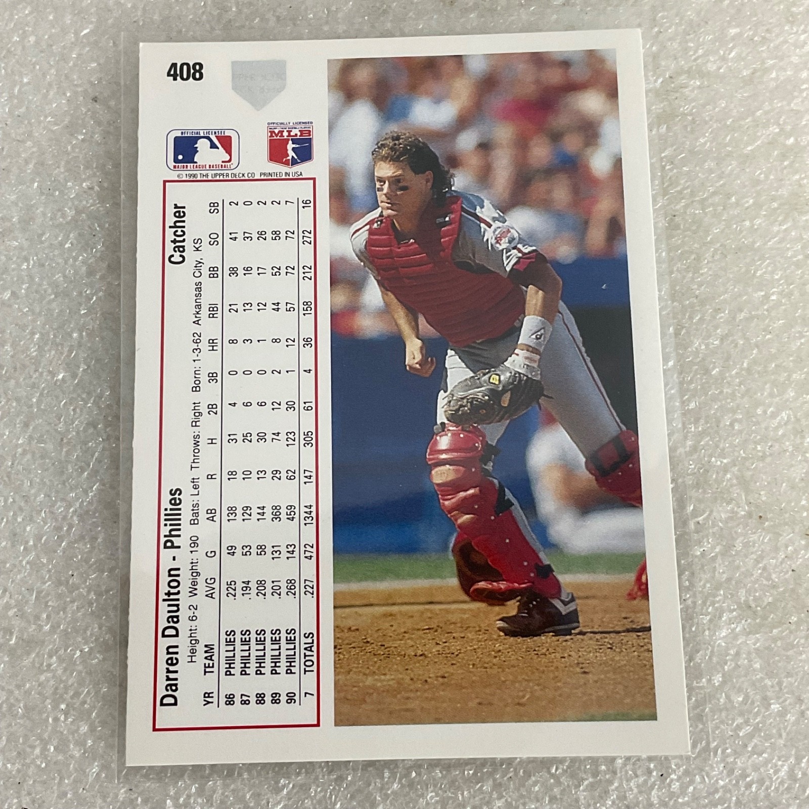 1991 Upper Deck Baseball 10 Card Lot Sammy Sosa Billy Ripken Daulton - Image 14