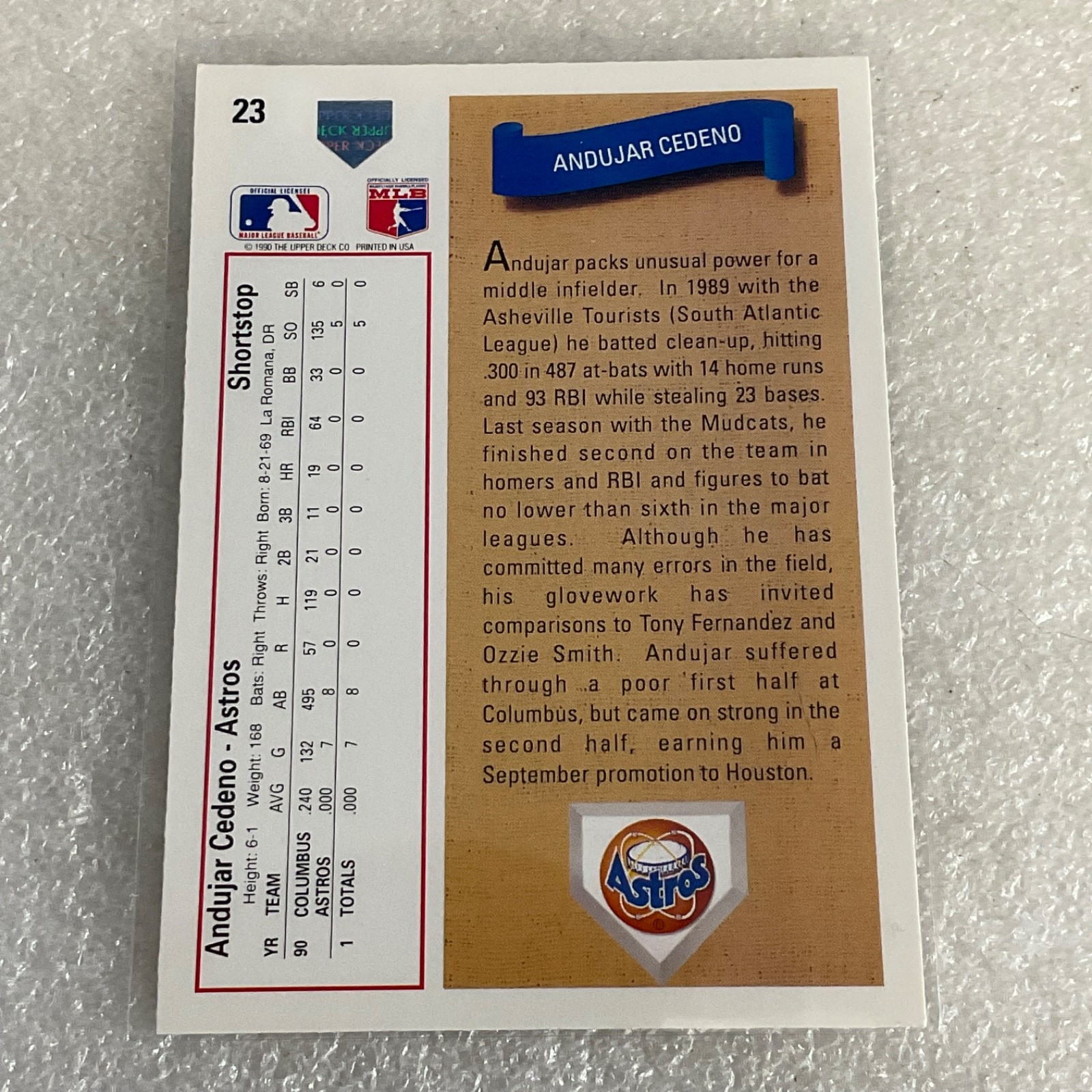 1991 Upper Deck Baseball 10 Card Lot Sammy Sosa Billy Ripken Daulton - Image 20