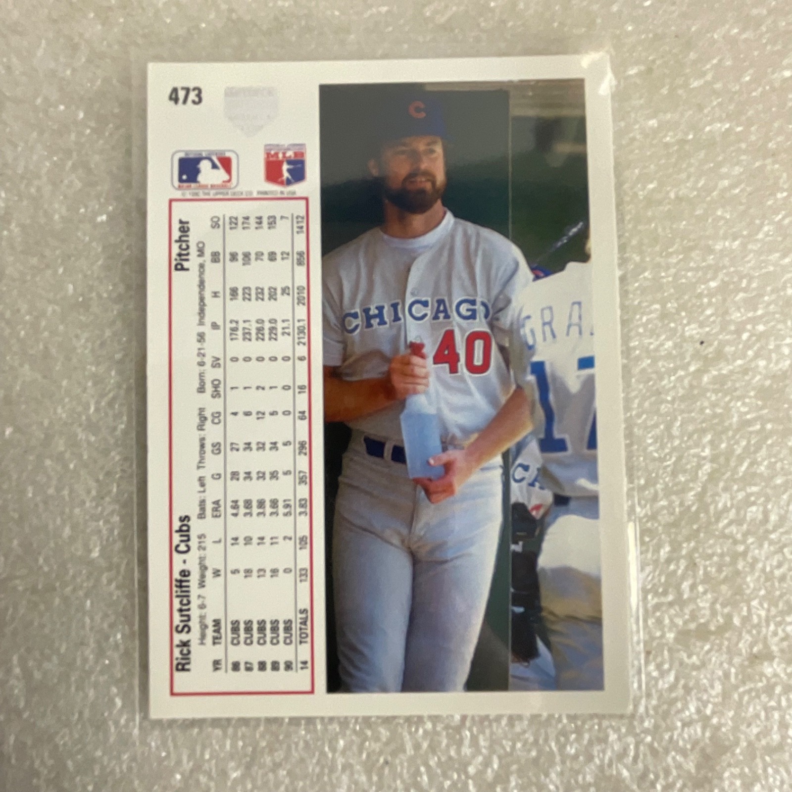 1991 Upper Deck Baseball 10 Card Lot Ryne Sandberg Sutcliffe Cubs Yankees - Image 16