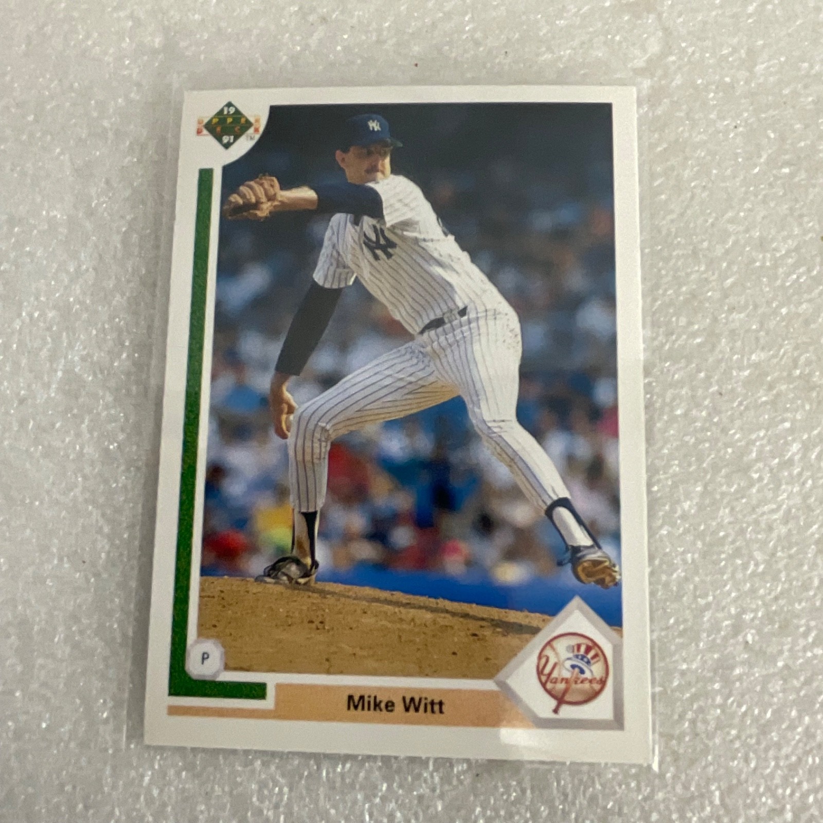 1991 Upper Deck Baseball 10 Card Lot Mike Witt Eisenreich Star Rookie - Image 3