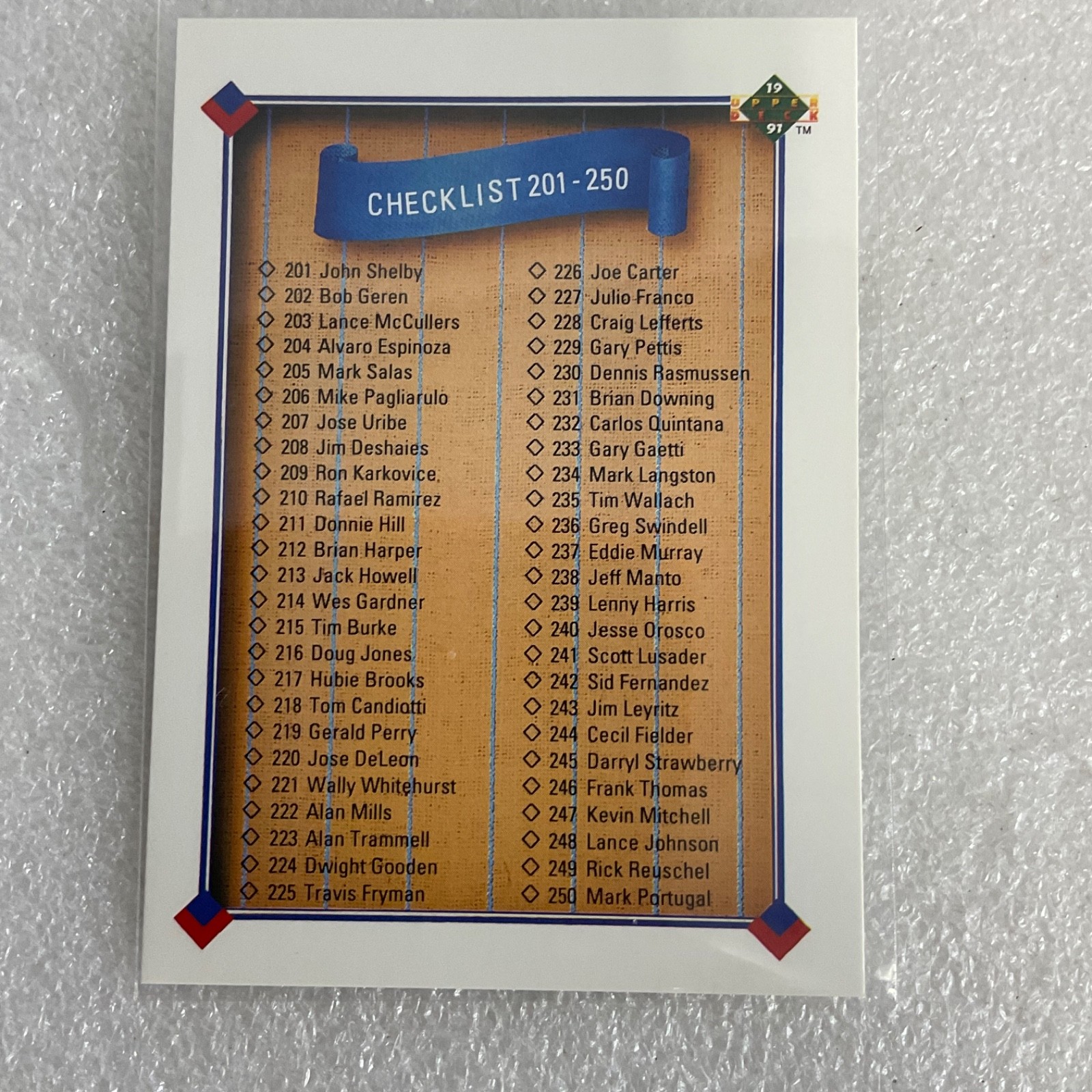 1990-1991 Upper Deck Baseball 10 Card Lot Dwight Evans Greenwell Yankees - Image 9