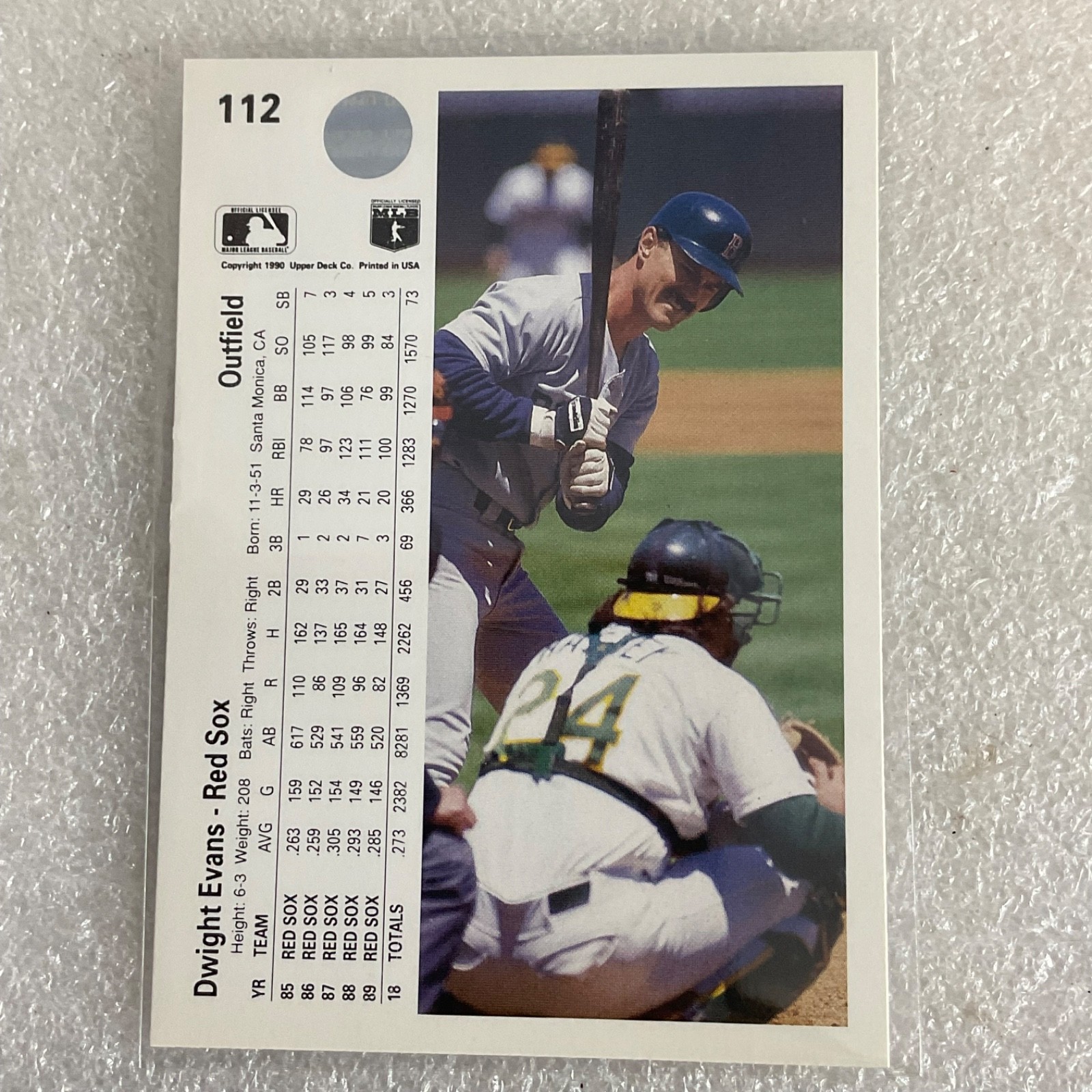 1990-1991 Upper Deck Baseball 10 Card Lot Dwight Evans Greenwell Yankees - Image 20