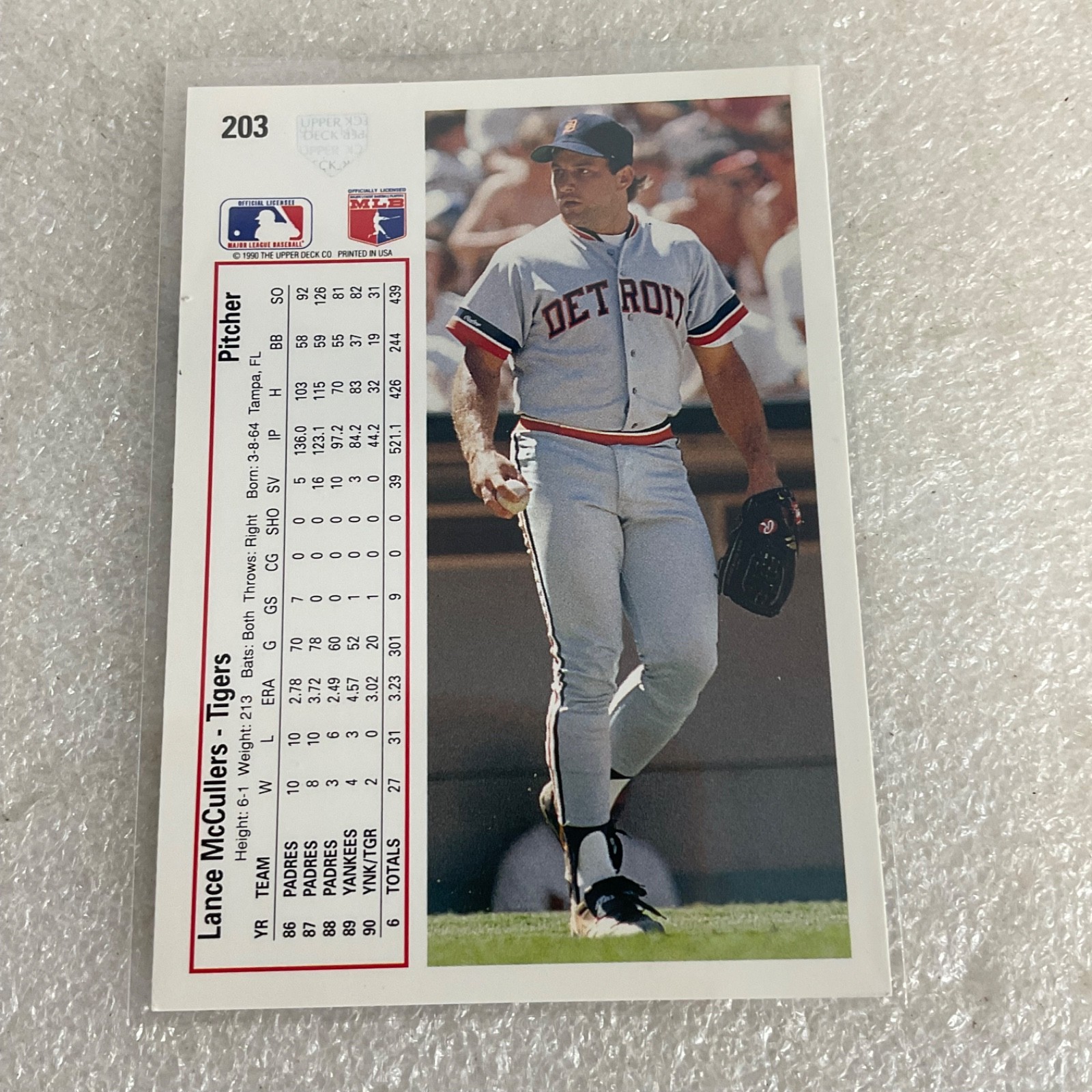 1991 Upper Deck Baseball 10 Card Lot Sammy Sosa Tim Raines Jack Morris - Image 16