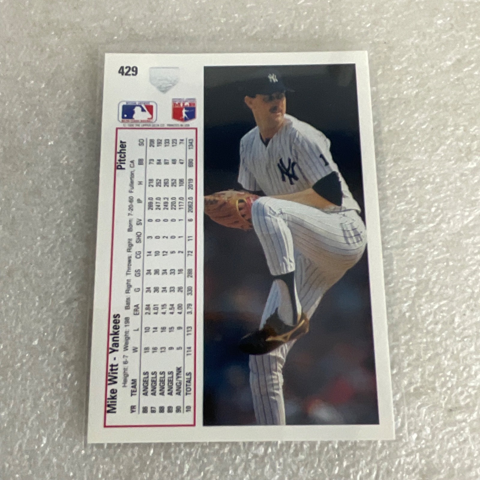1991 Upper Deck Baseball 10 Card Lot Gary Gaetti Chili Davis Reynolds - Image 16