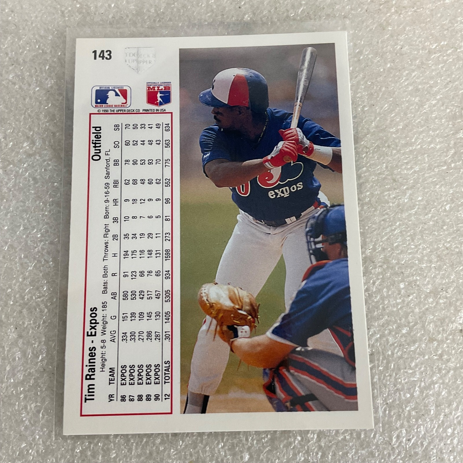 1991 Upper Deck Baseball 10 Card Lot Sammy Sosa Tim Raines Jack Morris - Image 17