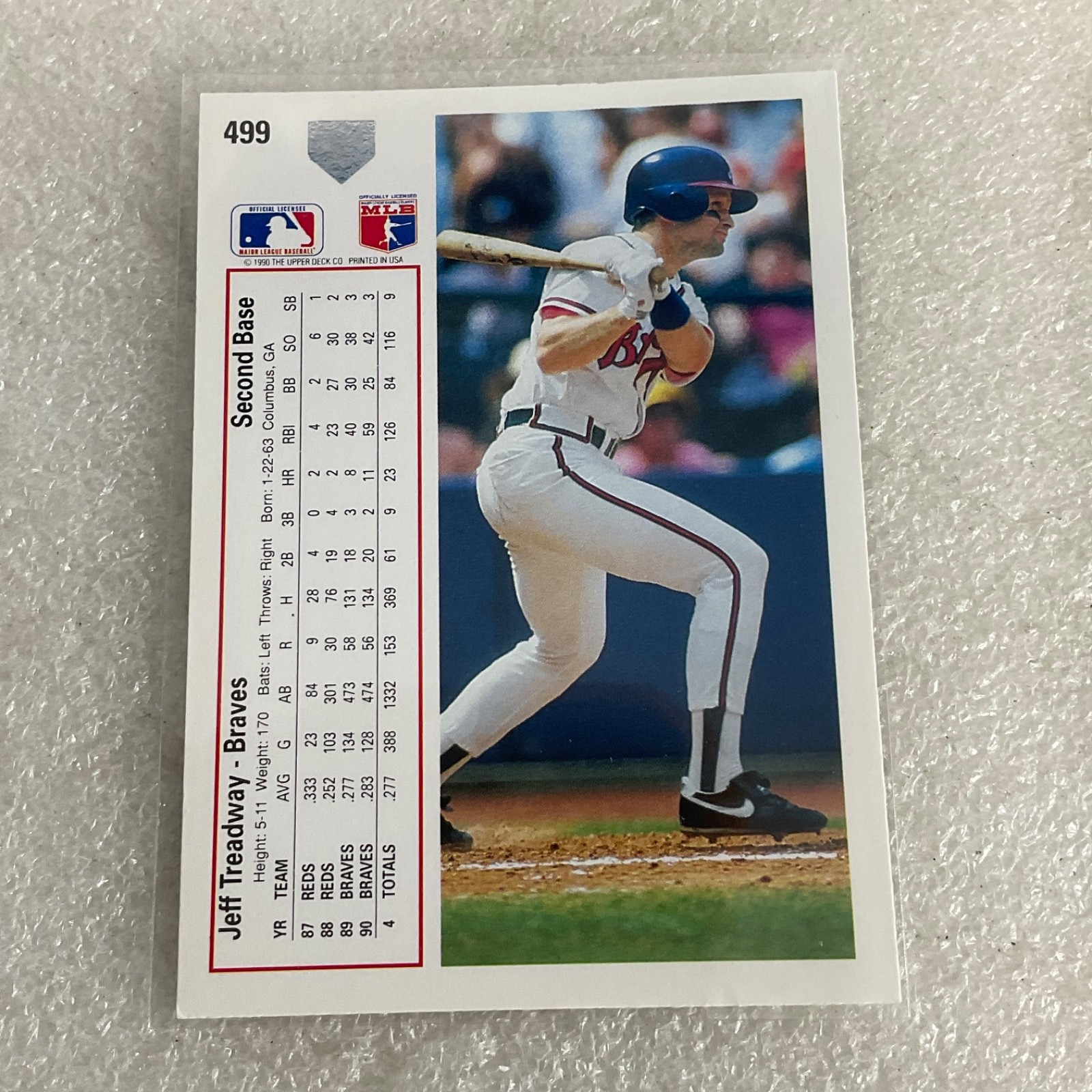 1991 Upper Deck Baseball 10 Card Lot Roberto Alomar Steve Avery George Bell - Image 17