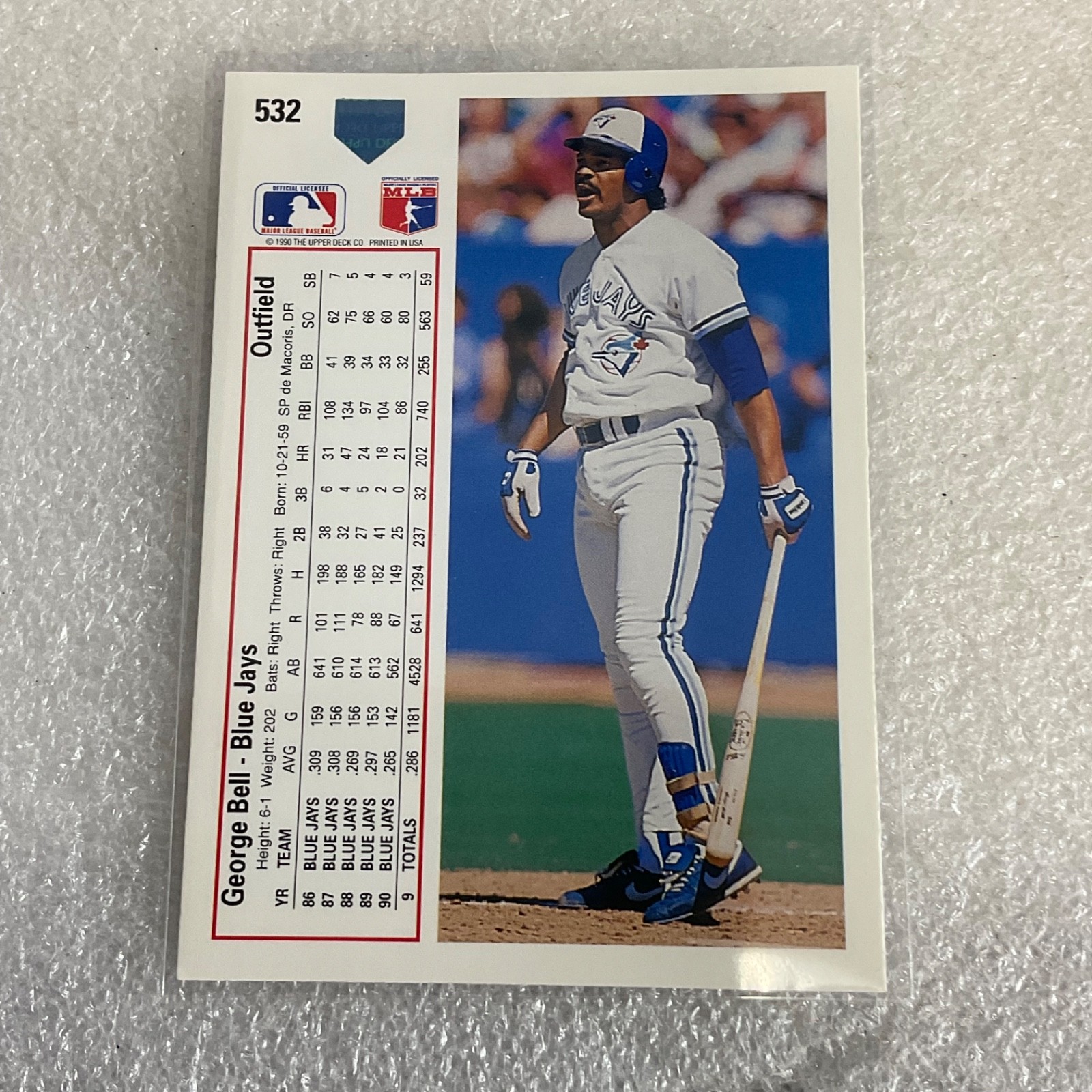 1991 Upper Deck Baseball 10 Card Lot Roberto Alomar Steve Avery George Bell - Image 20