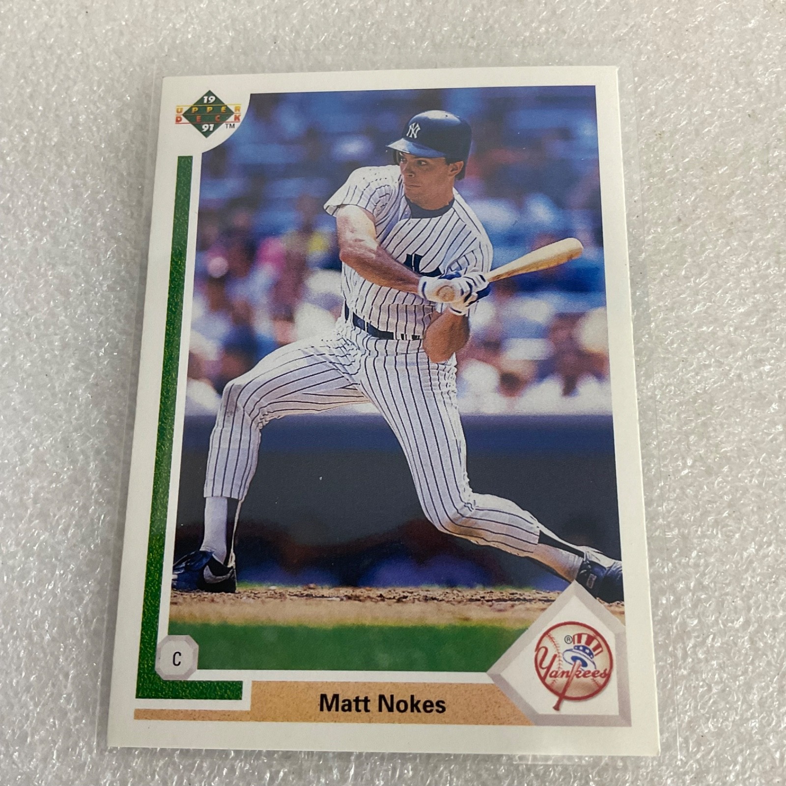 1991 Upper Deck Baseball 10 Card Lot Yankees Matt Nokes Mel Hall Cubs - Image 9
