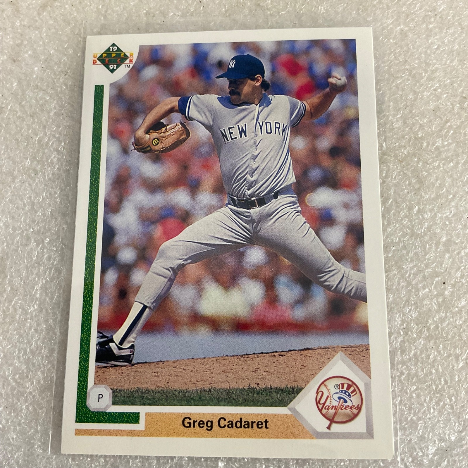1991 Upper Deck Baseball 10 Card Lot Yankees Matt Nokes Mel Hall Cubs - Image 11