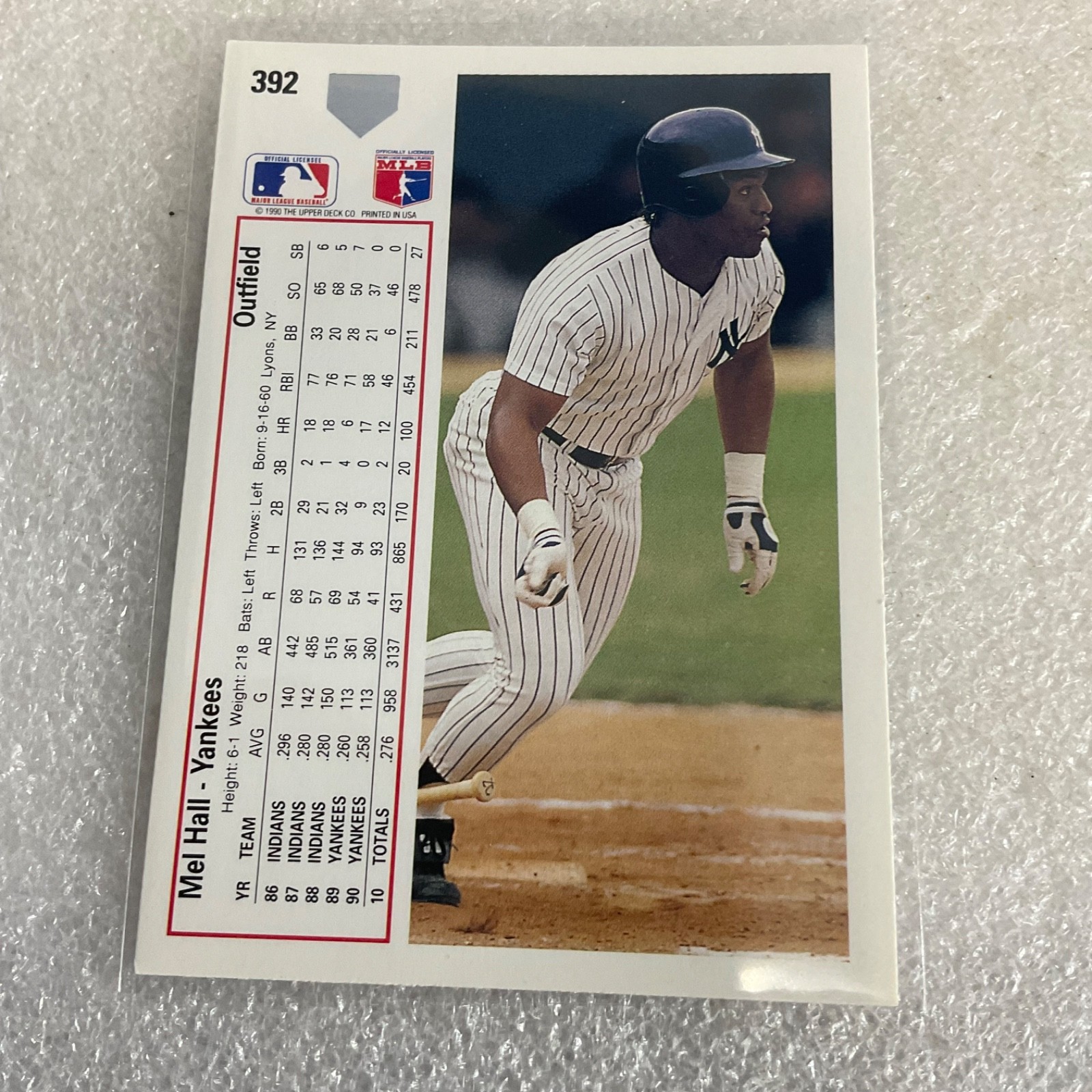 1991 Upper Deck Baseball 10 Card Lot Yankees Matt Nokes Mel Hall Cubs - Image 20