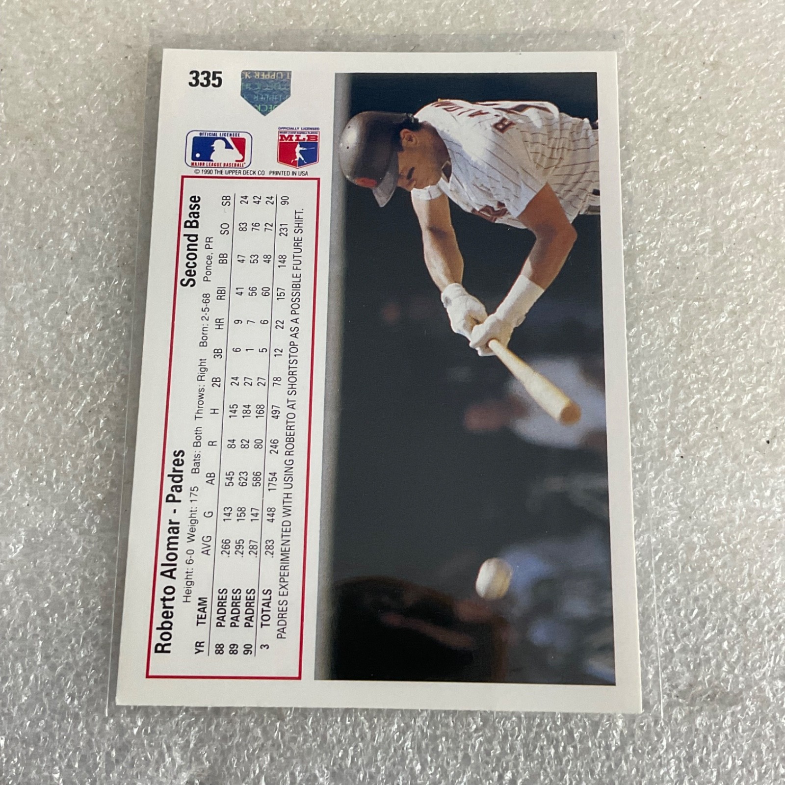 1991 Upper Deck Baseball 10 Card Lot Roberto Alomar Steve Avery George Bell - Image 22