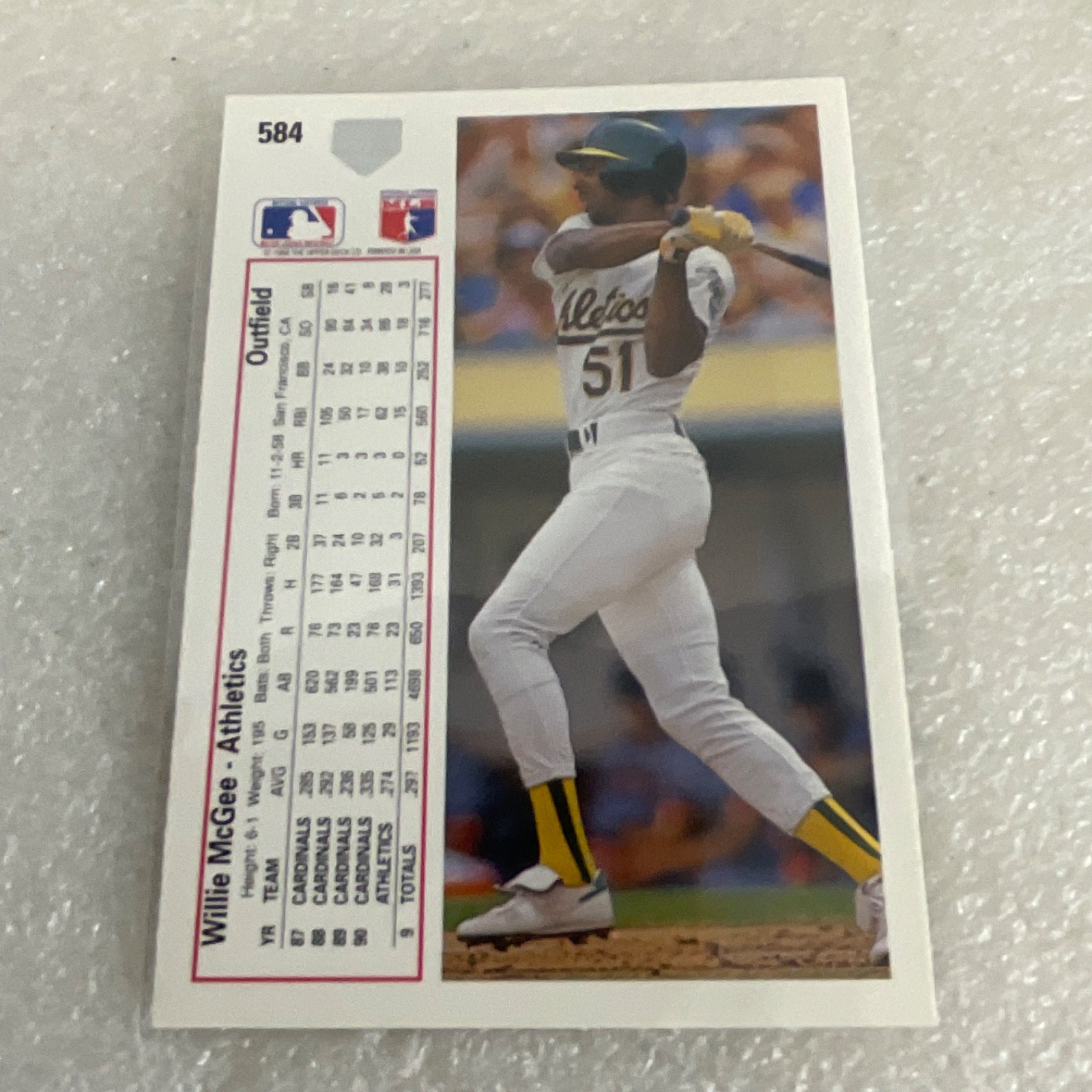 1991 Upper Deck Baseball 10 Card Lot Molitor Galarraga McGee Ripken - Image 14
