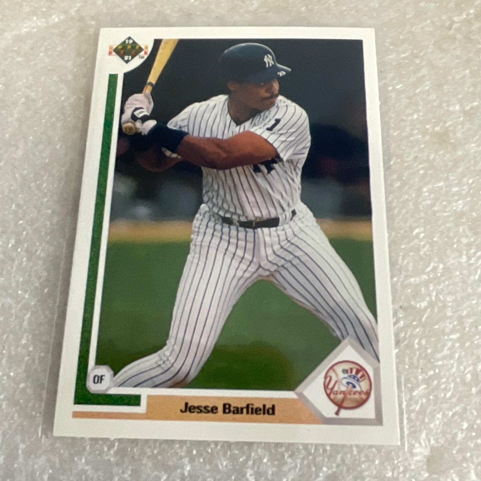 1991 Upper Deck Baseball 10 Card Lot Coleman Barfield Key Phillies Yankees - Image 11