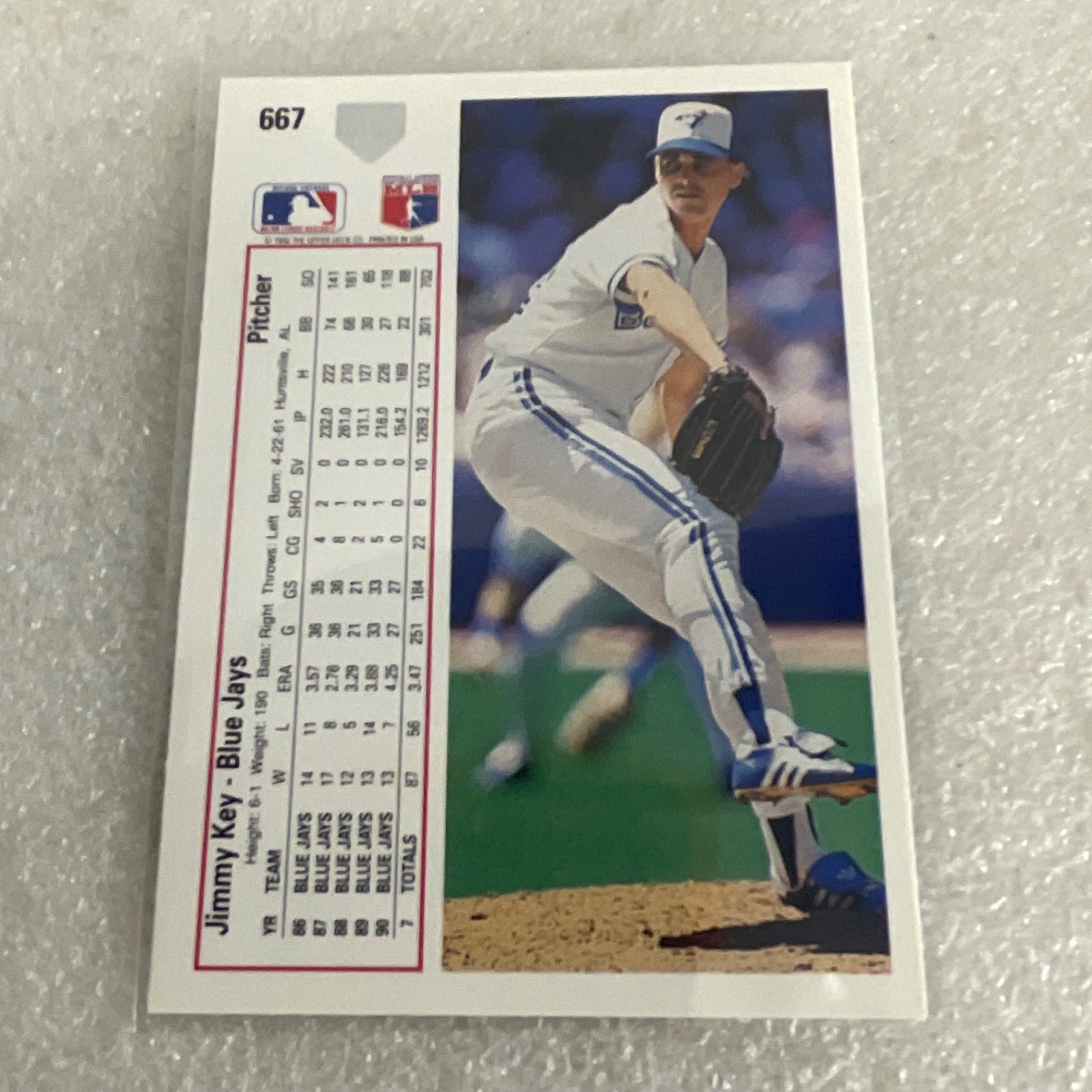 1991 Upper Deck Baseball 10 Card Lot Coleman Barfield Key Phillies Yankees - Image 14