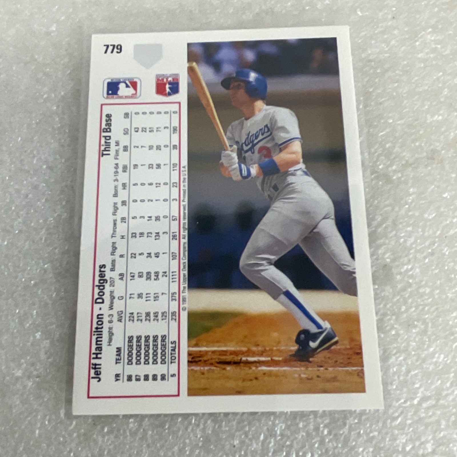 1991 Upper Deck Baseball 10 Card Lot Coleman Barfield Key Phillies Yankees - Image 15
